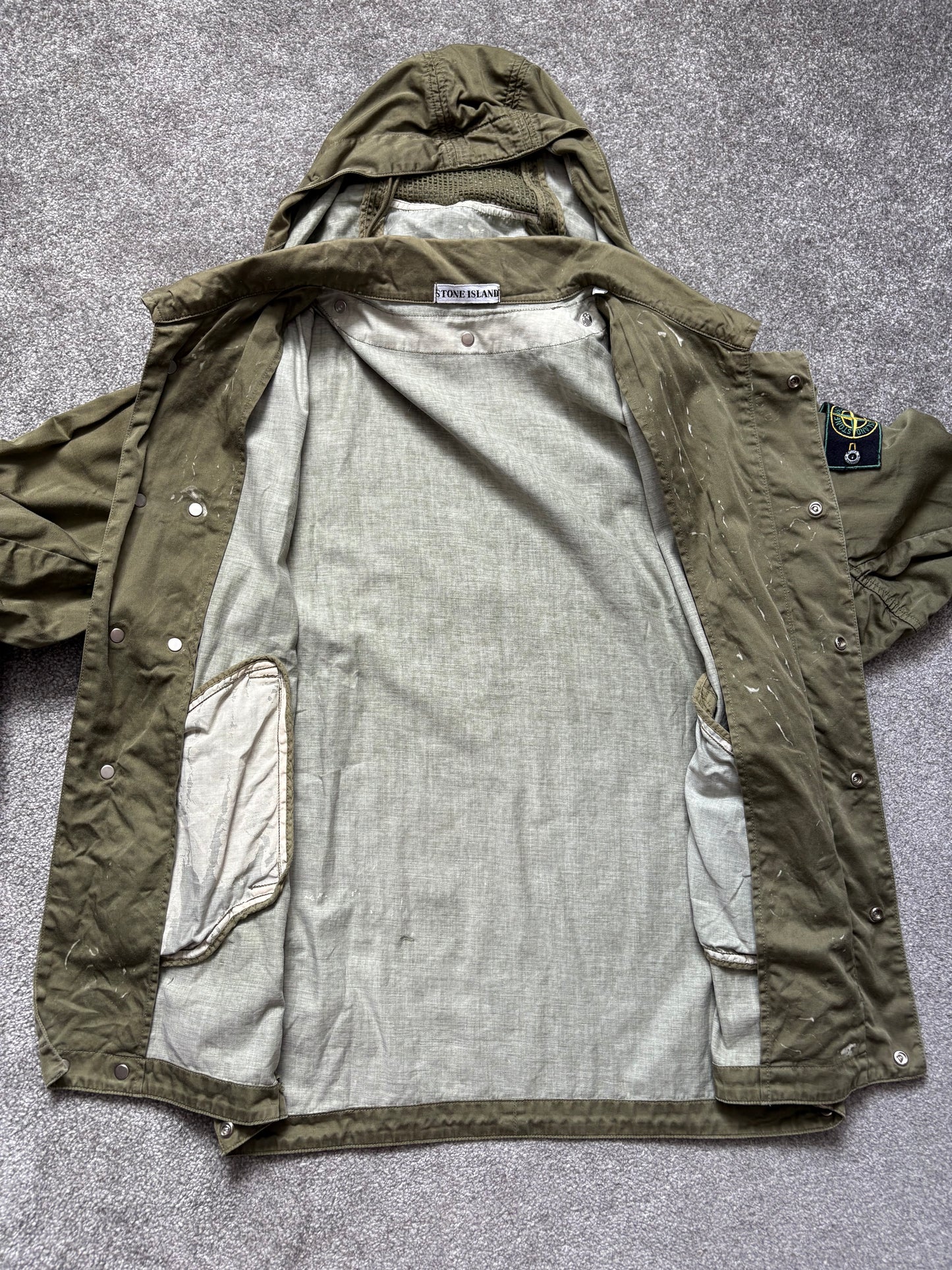Stone Island 1986 Green Raso Jacket