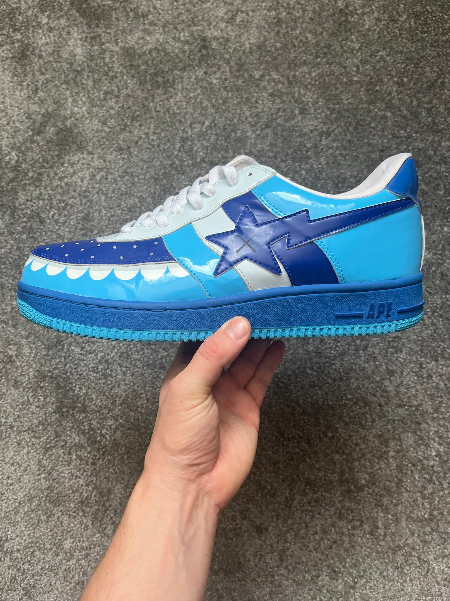 Bape x Kaws Bapesta 2006 Trainers