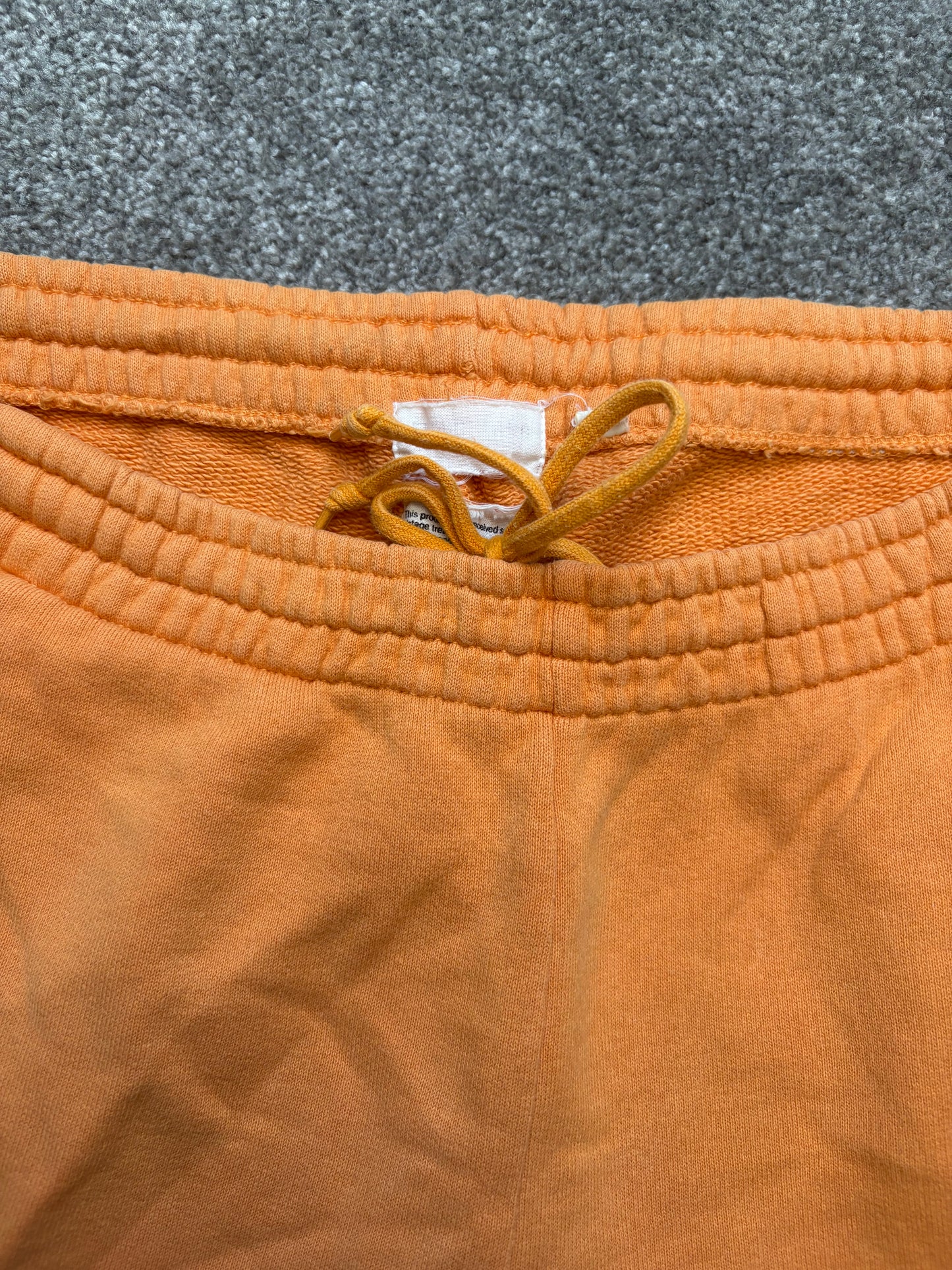 Helmut Lang Safety Orange 1999 Shorts