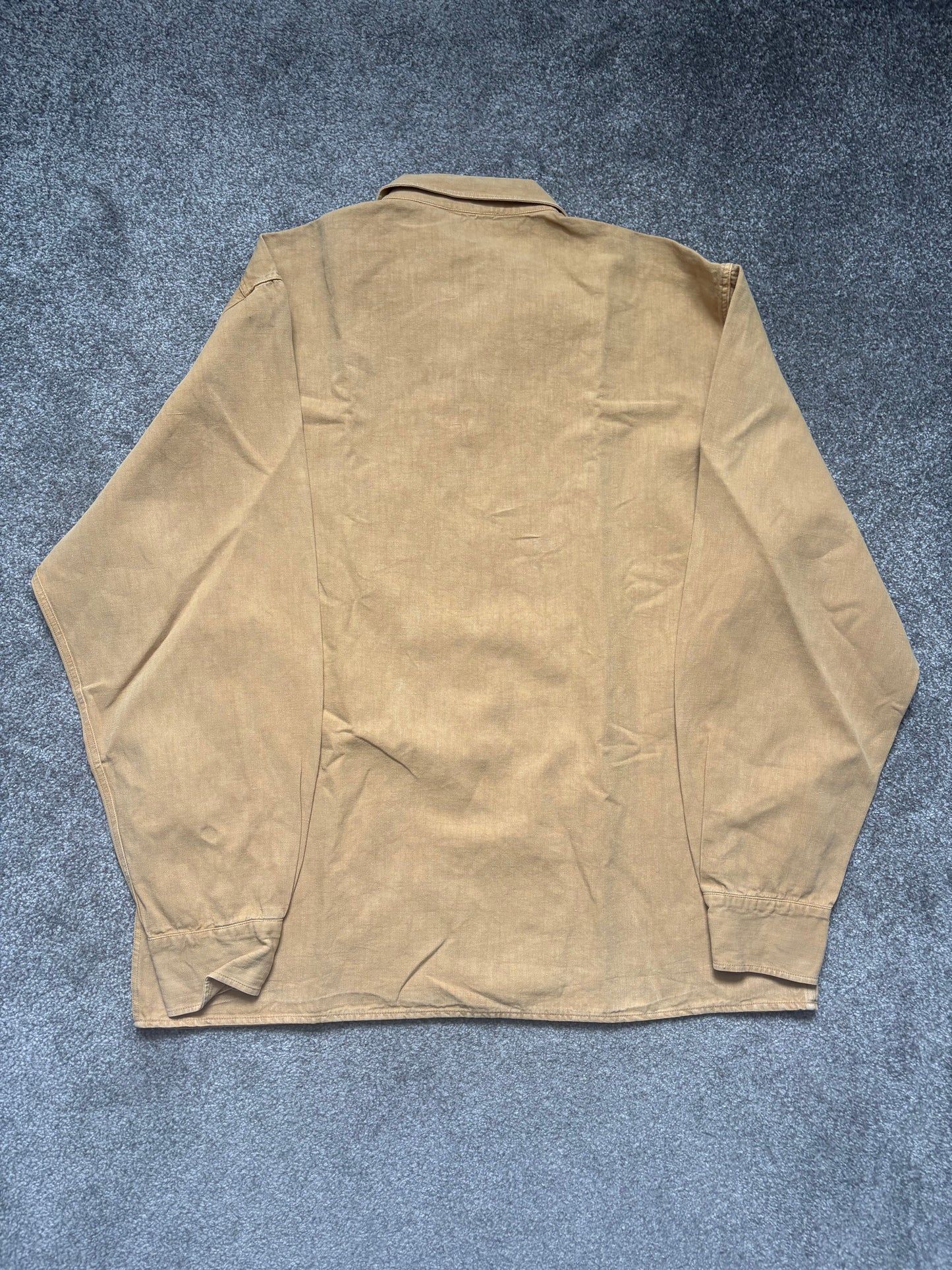 Stone Island 1995 Marina Mustard Shirt