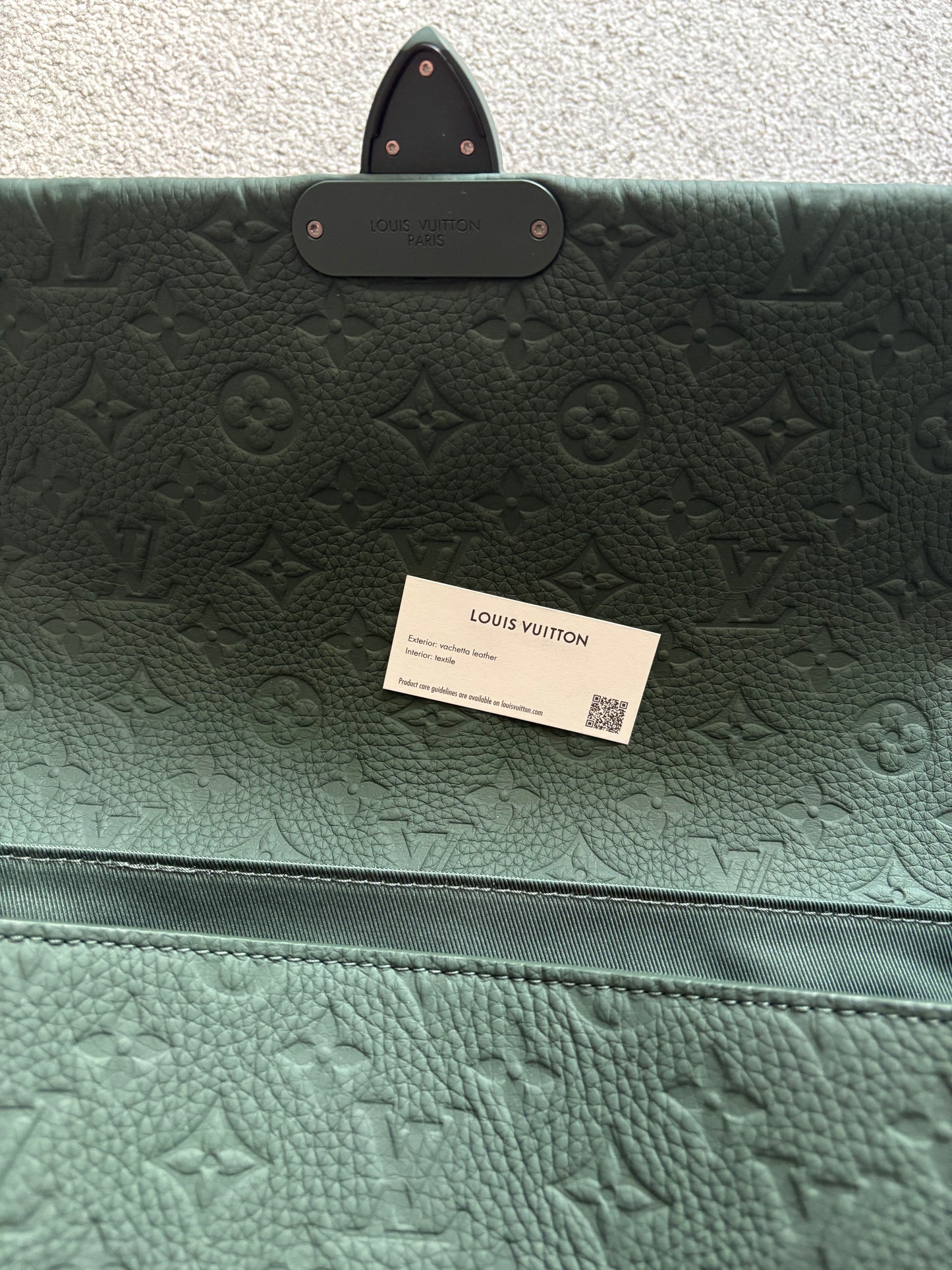 Louis Vuitton S-Cape Monogram Taurillon Messenger Bag