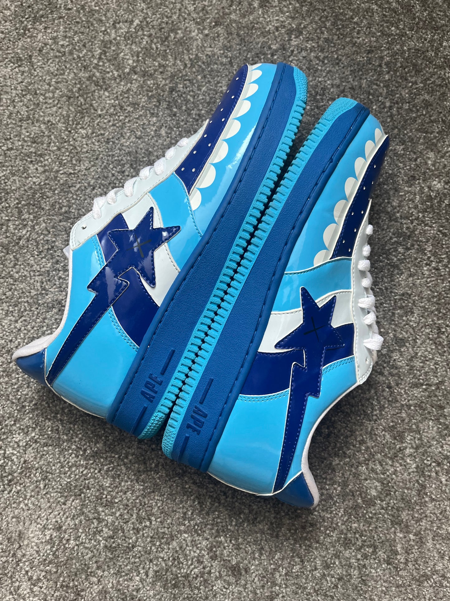 Bape x Kaws Bapesta 2006 Trainers