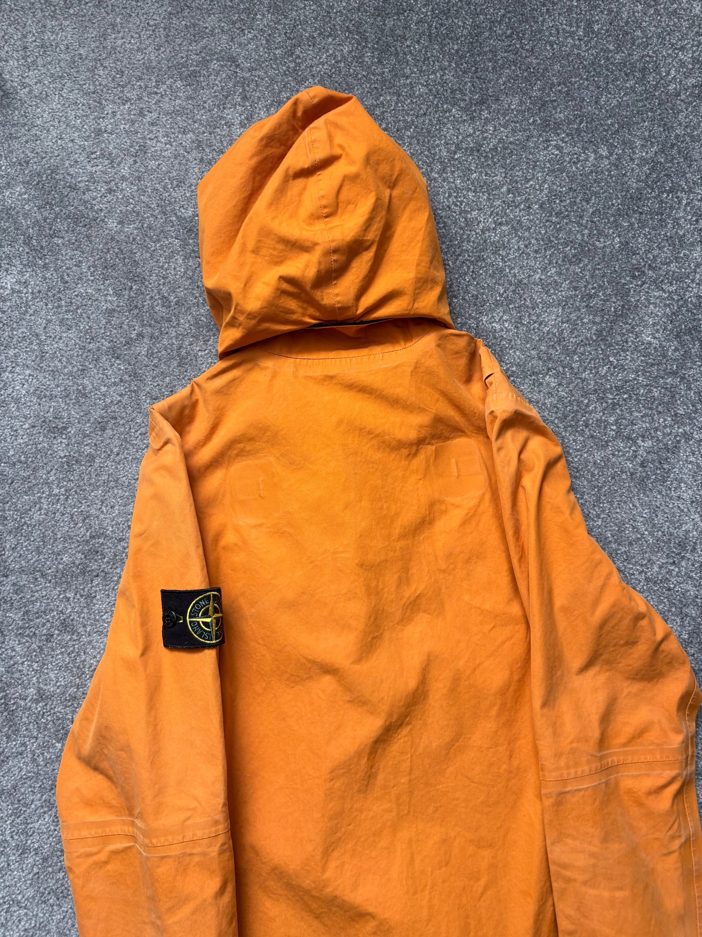 Stone Island 2008 Orange Ventile Jacket