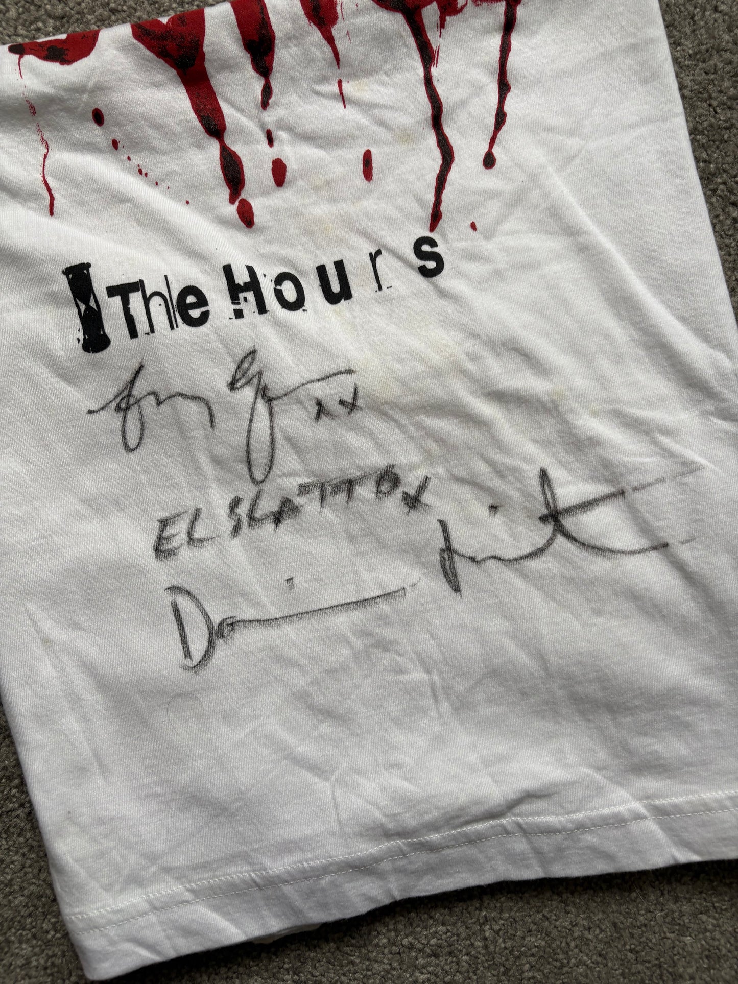4 x Damien Hirst Signed The Hours 2007 T-Shirts