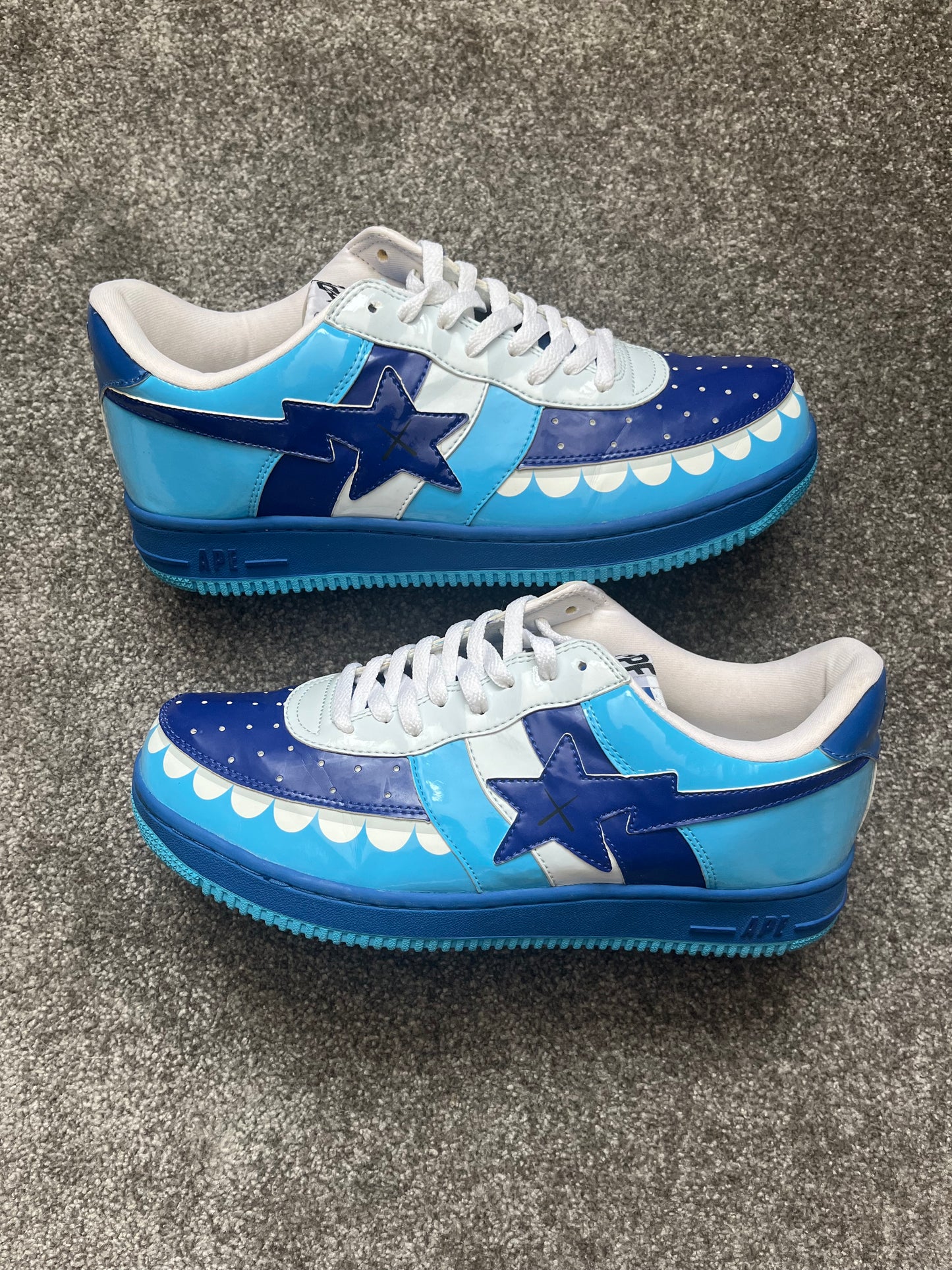 Bape x Kaws Bapesta 2006 Trainers