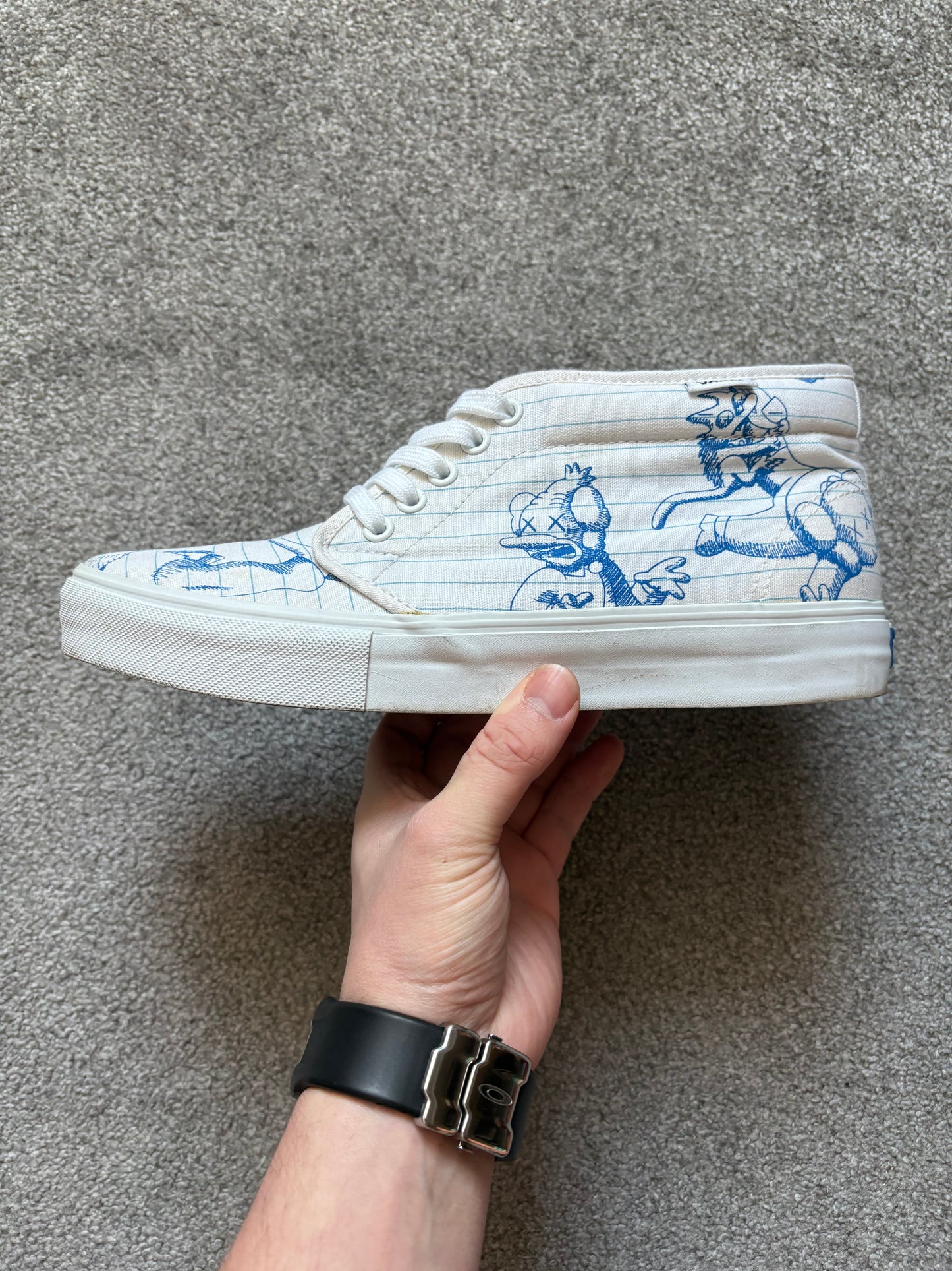 Kaws x Vans x Simpsons Sample Chukka Boots