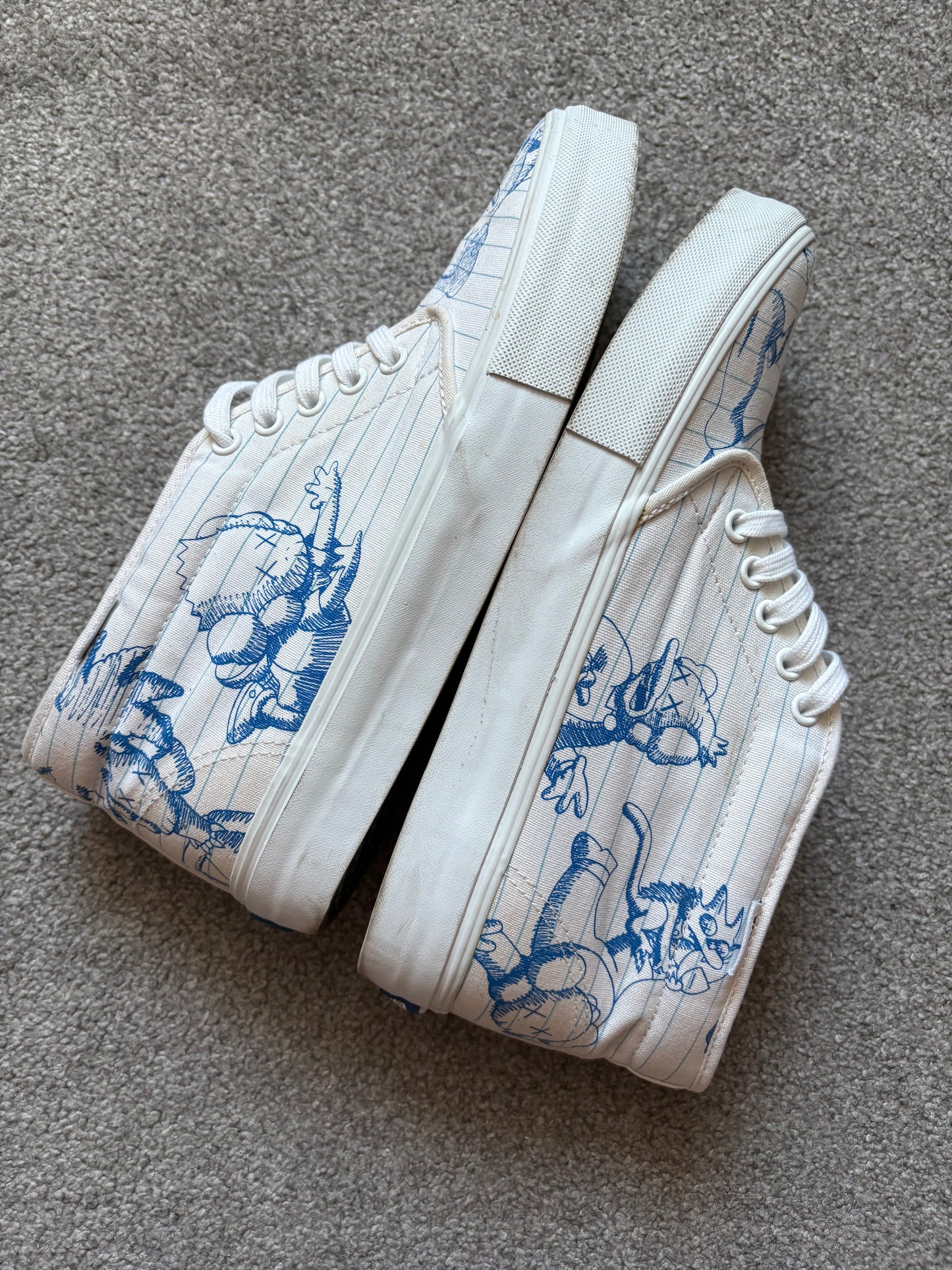 Kaws x Vans x Simpsons Sample Chukka Boots