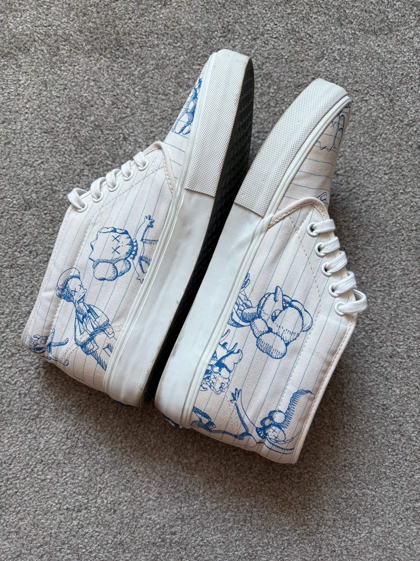 Kaws x Vans x Simpsons Sample Chukka Boots