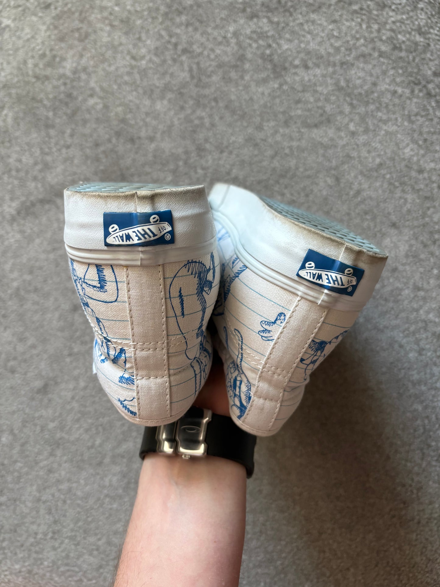 Kaws x Vans x Simpsons Sample Chukka Boots