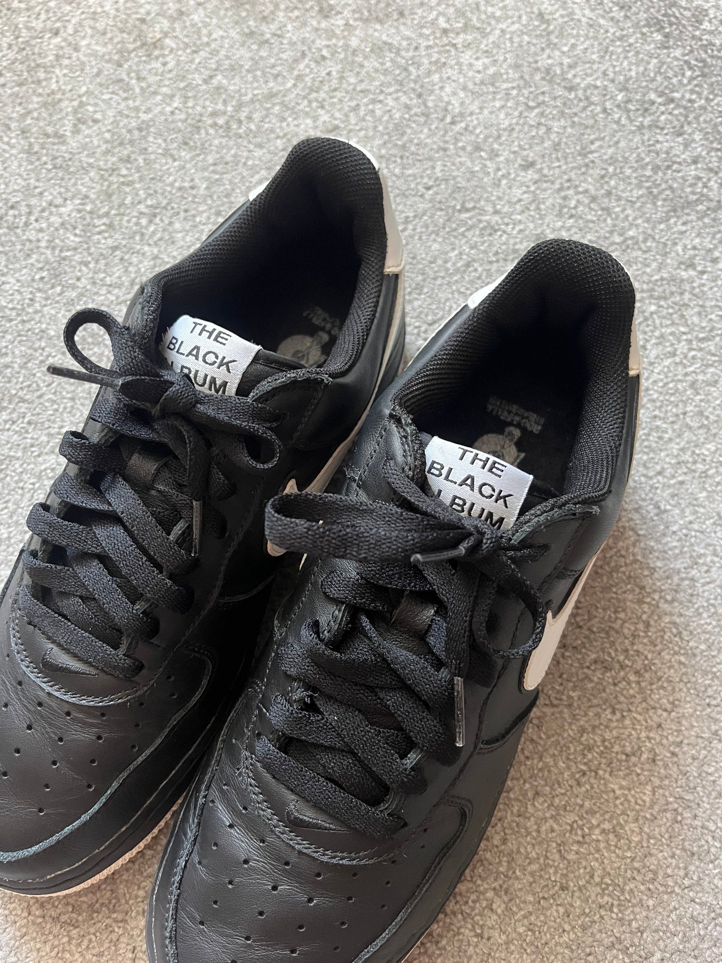 Nike Black Album Roc-A-Fella Jay Z 2003 Air Force 1s