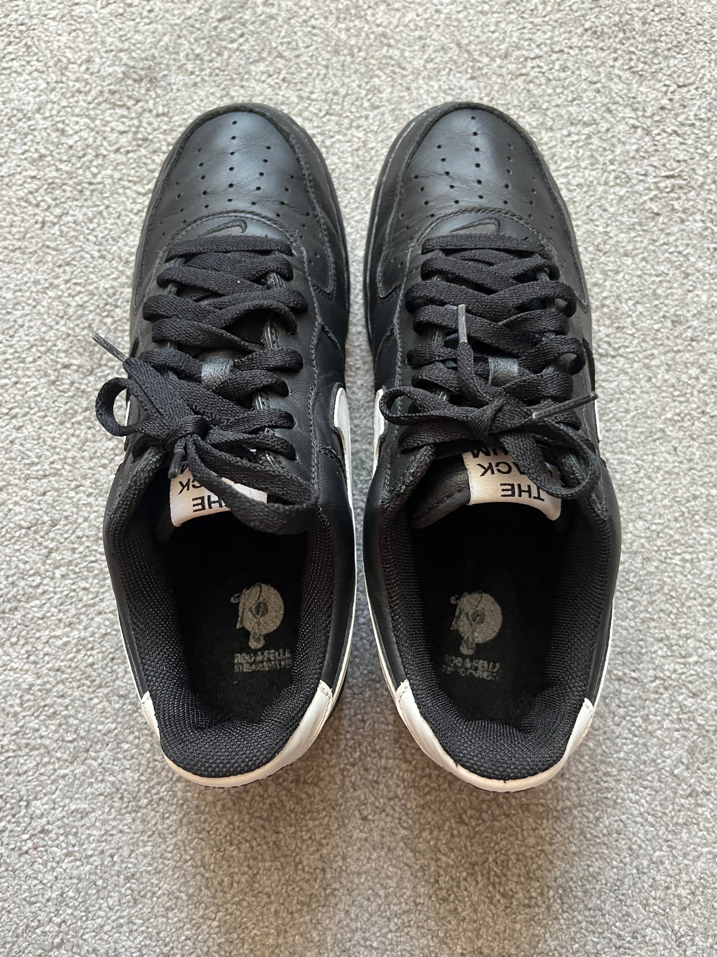 Nike Black Album Roc-A-Fella Jay Z 2003 Air Force 1s