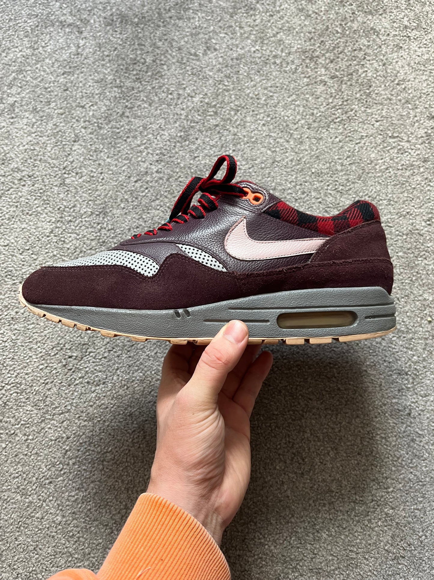 Nike Supreme Flannel 2007 Air Max 1s