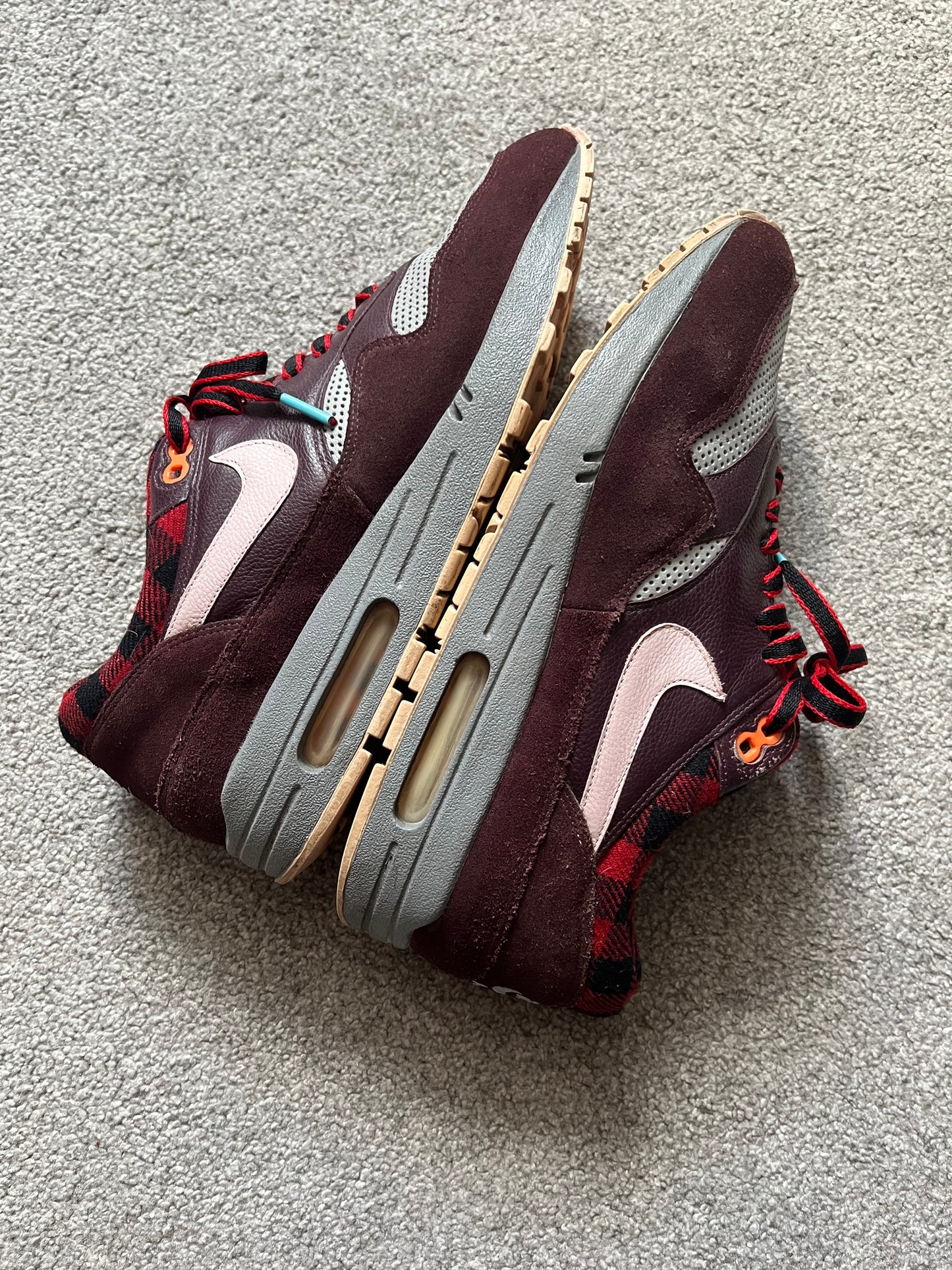 Nike Supreme Flannel 2007 Air Max 1s