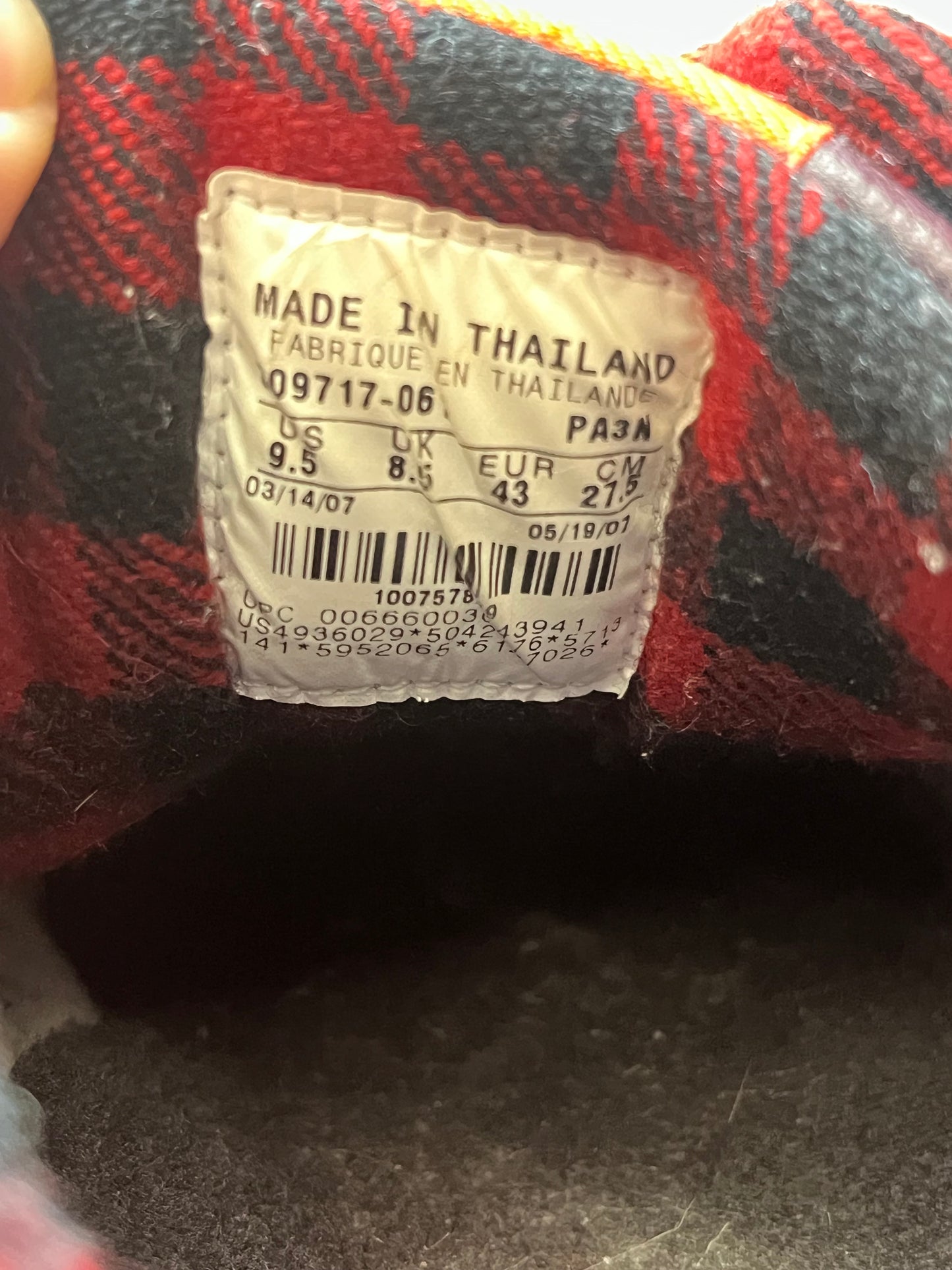 Nike Supreme Flannel 2007 Air Max 1s
