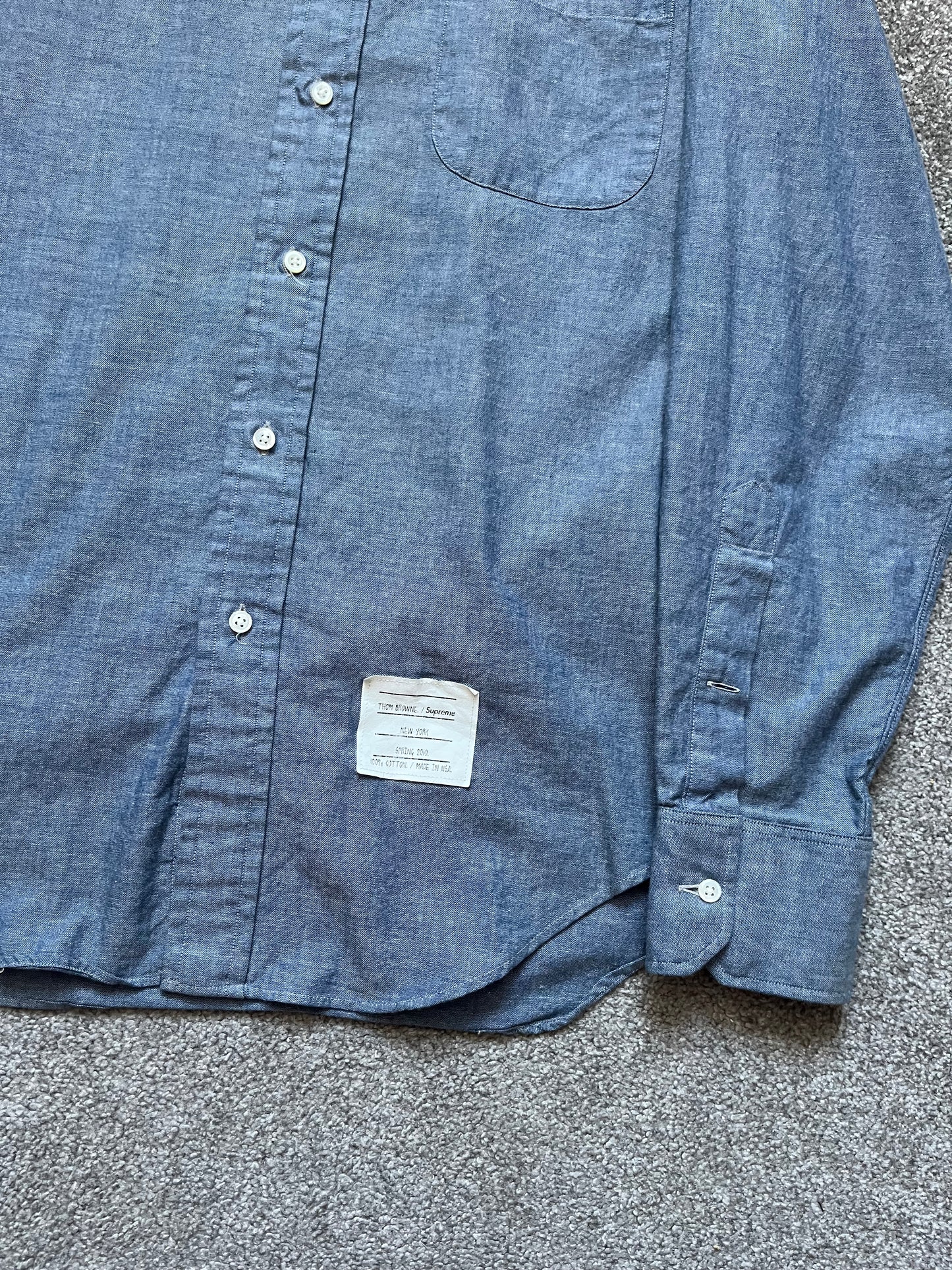 Supreme x Thom Browne 2010 Oxford Shirt