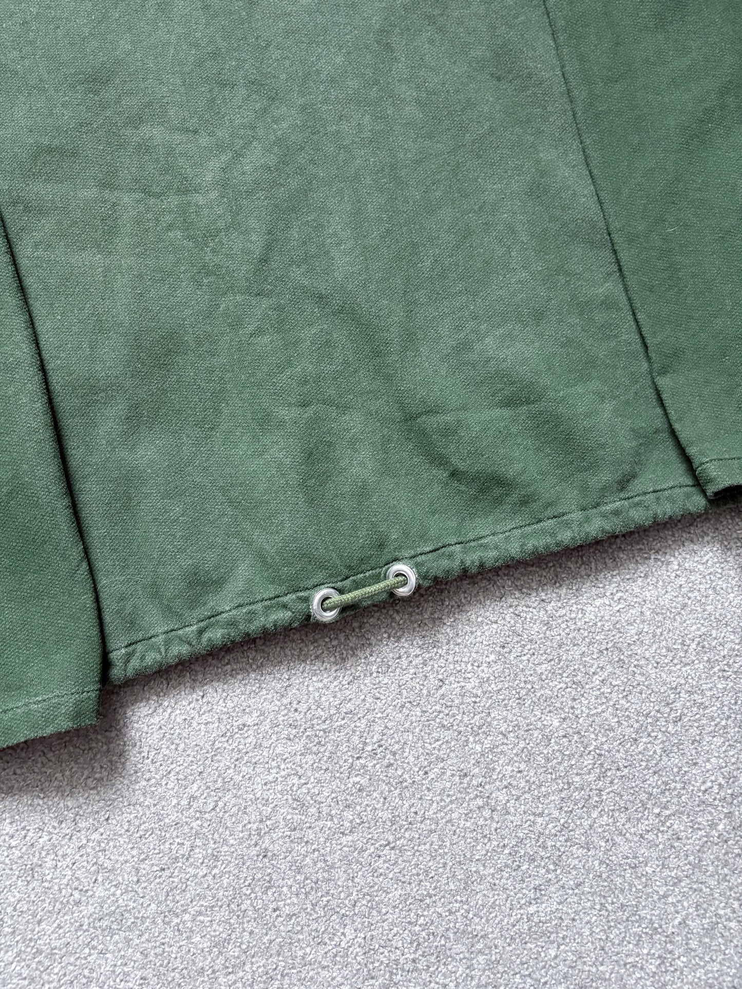 Stone Island 1983 Sample Green ‘Tela Stella’ Canvas Chore Jacket
