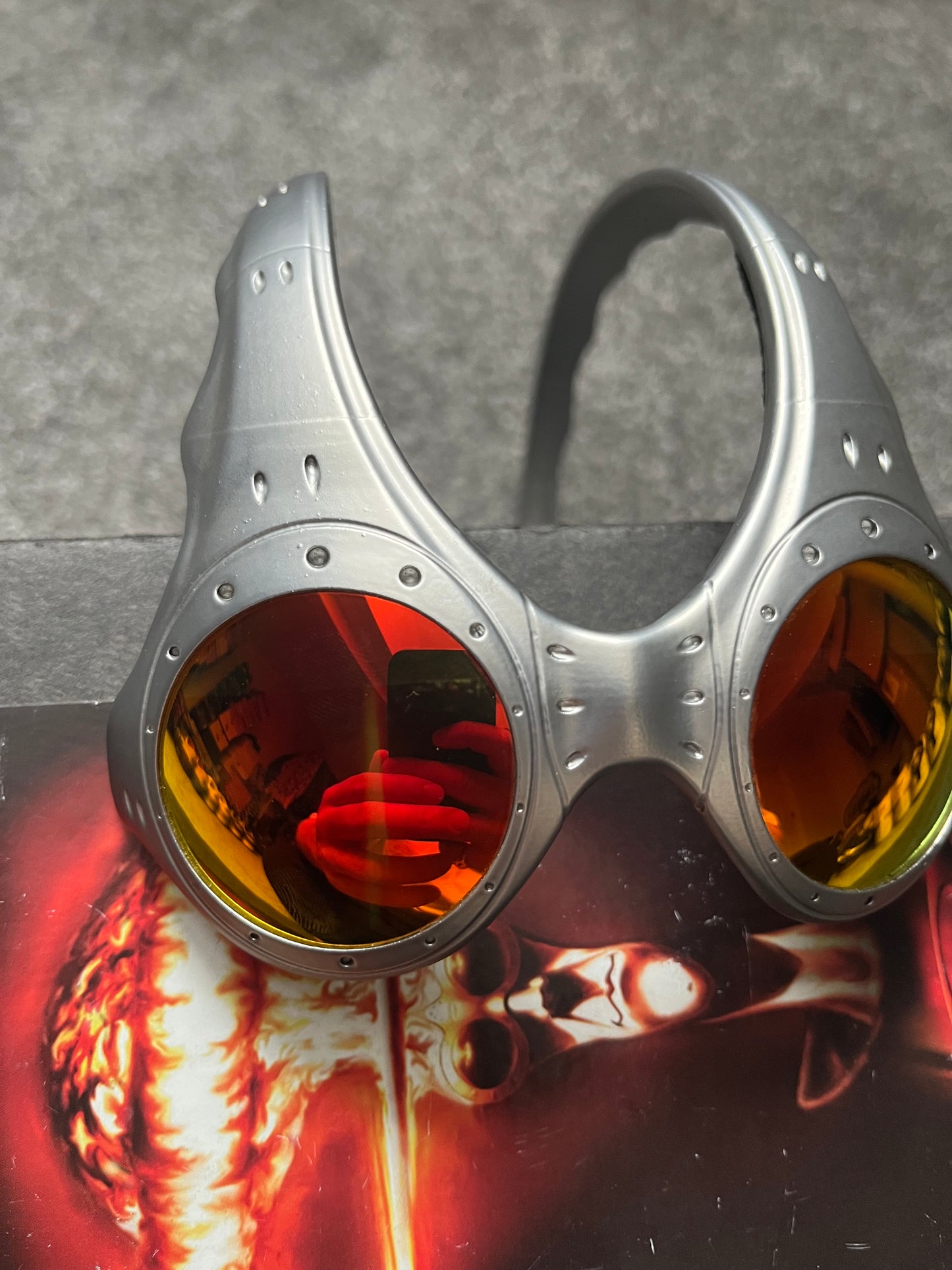 Oakley Over The Top Fire Iridium Sunglasses