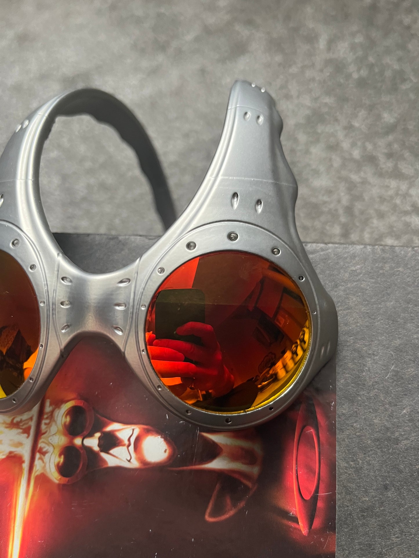 Oakley Over The Top Fire Iridium Sunglasses