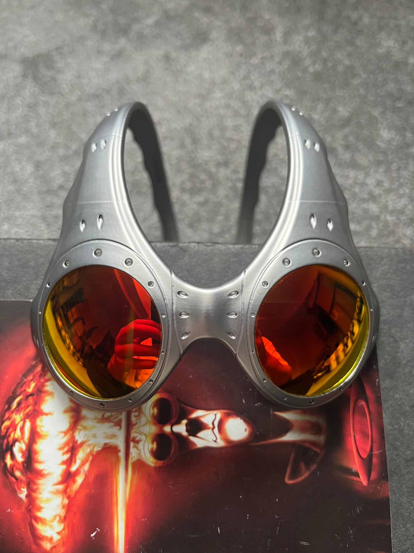 Oakley Over The Top Fire Iridium Sunglasses