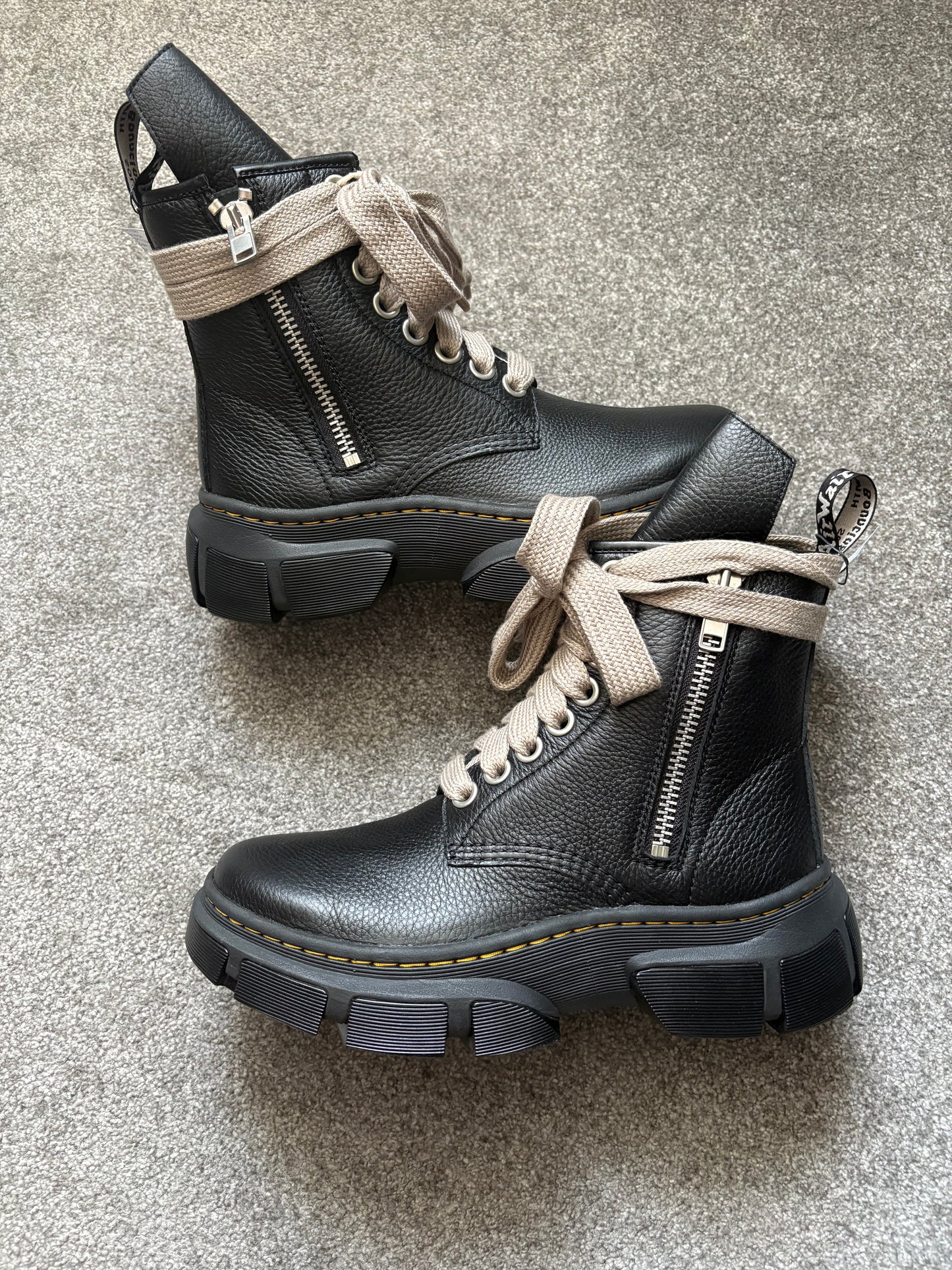 Rick Owens x Dr Martens Sample 1460 Jumbo Lace DMXL Boots