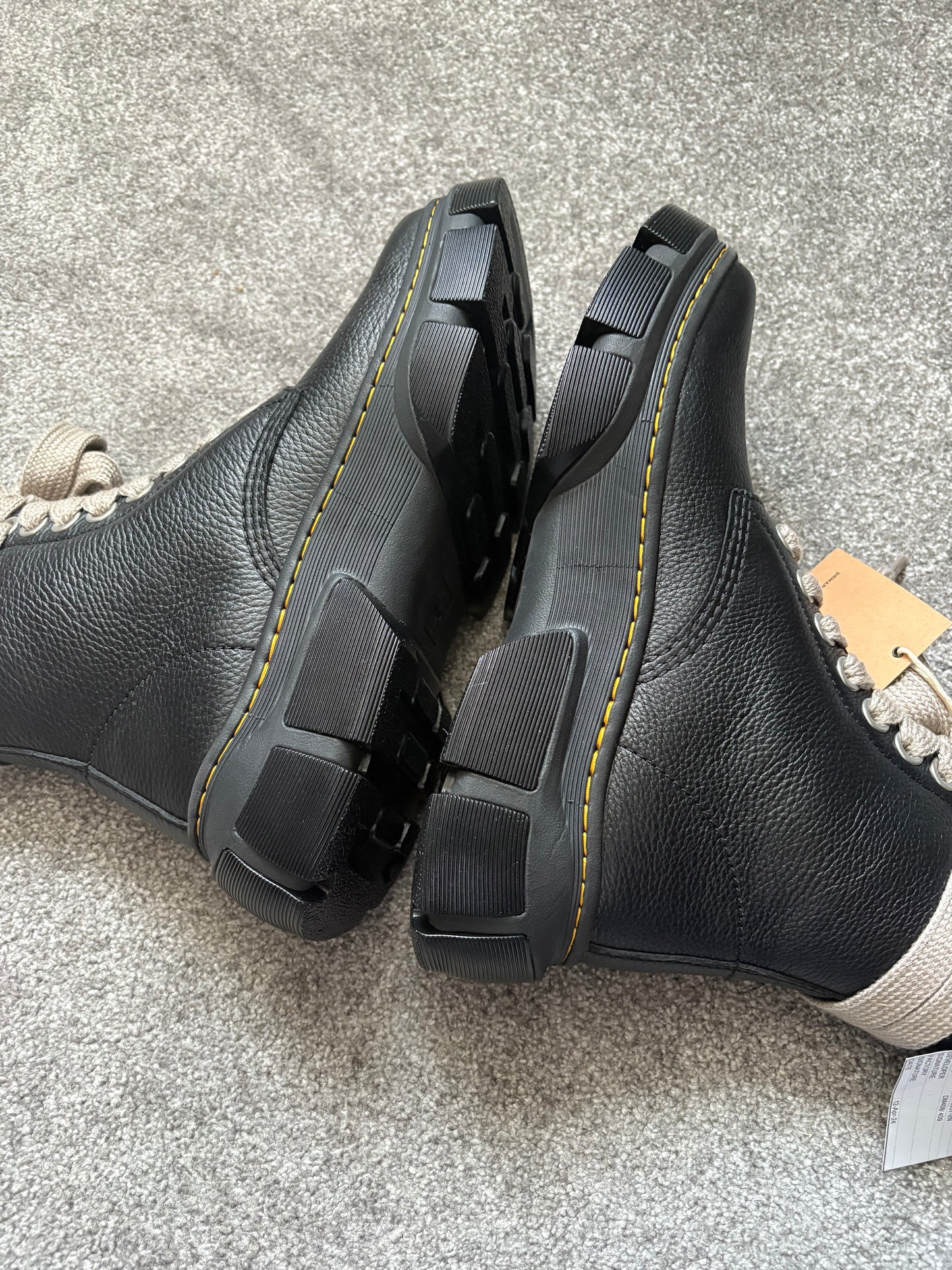 Rick Owens x Dr Martens Sample 1460 Jumbo Lace DMXL Boots