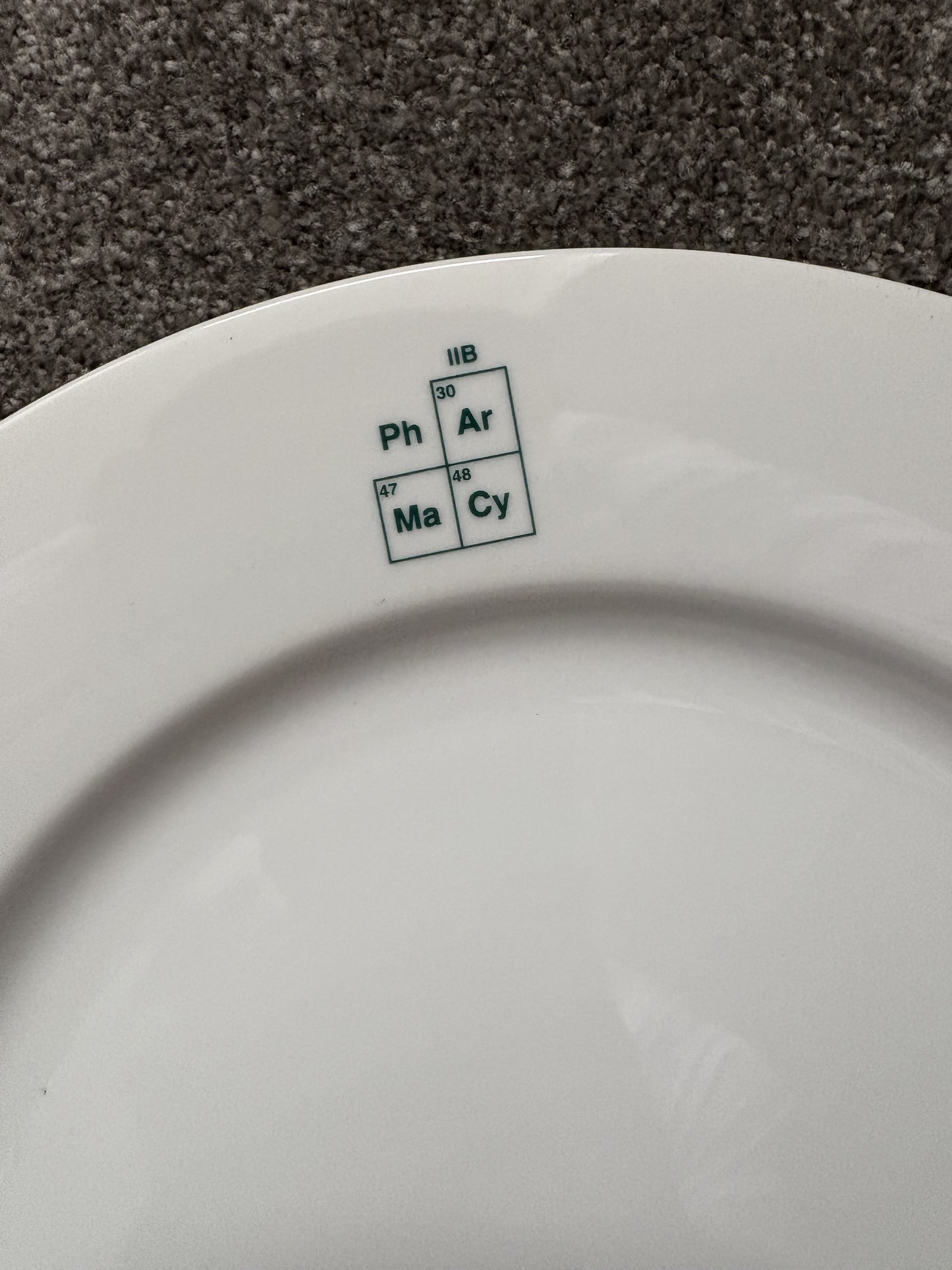 Damien Hirst 1997 Pharmacy Cafe Dinner & Side Plate Set