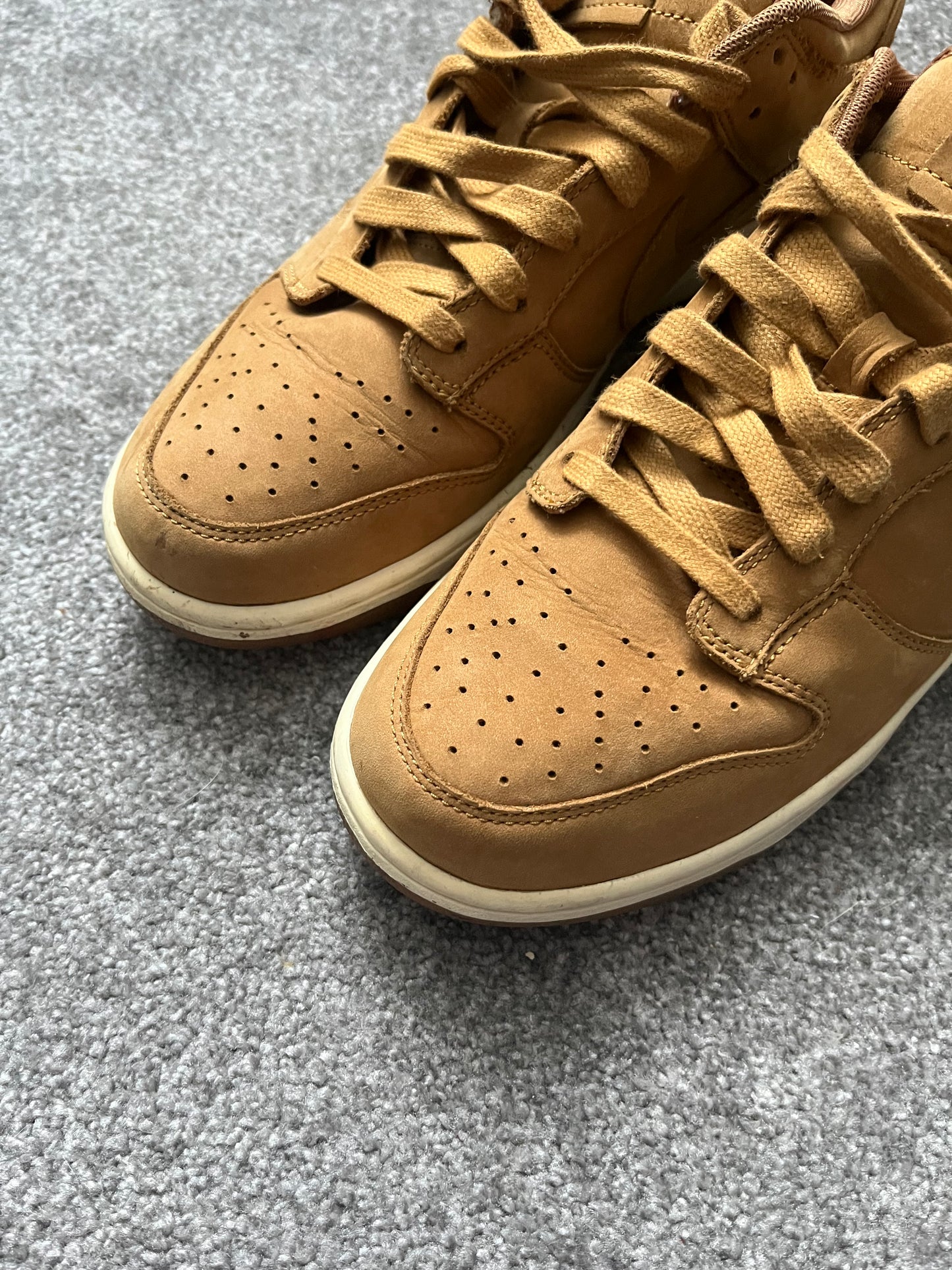 Nike Sample CFM Brown Dunks