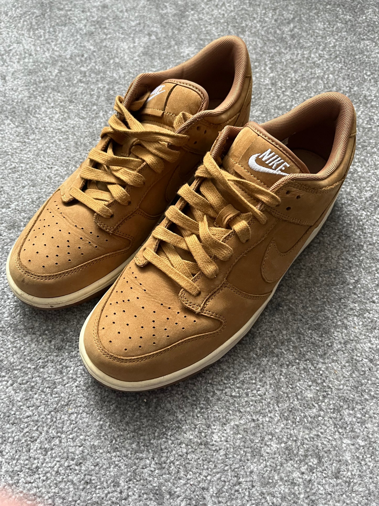Nike Sample CFM Brown Dunks