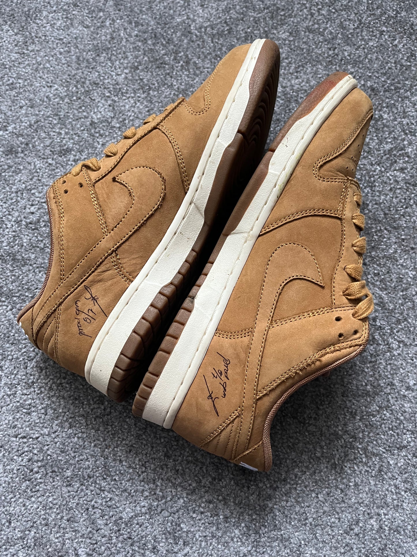 Nike Sample CFM Brown Dunks