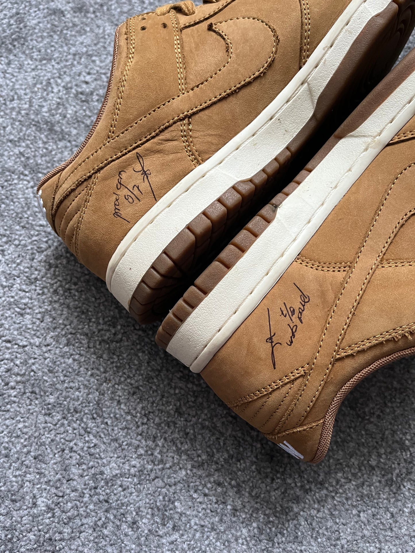 Nike Sample CFM Brown Dunks