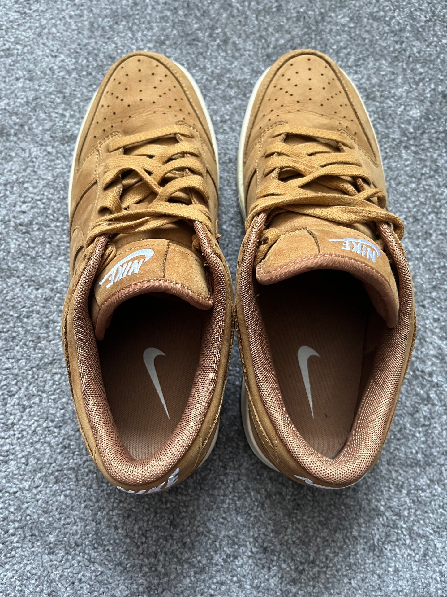 Nike Sample CFM Brown Dunks