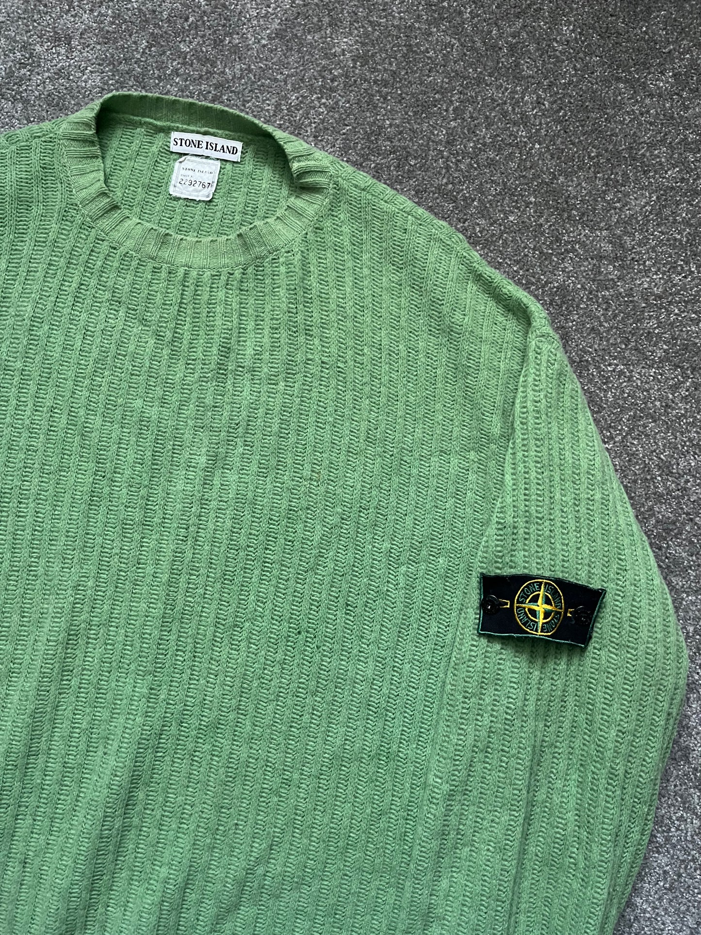 Stone Island 80s Ribbed Knitter Sweater