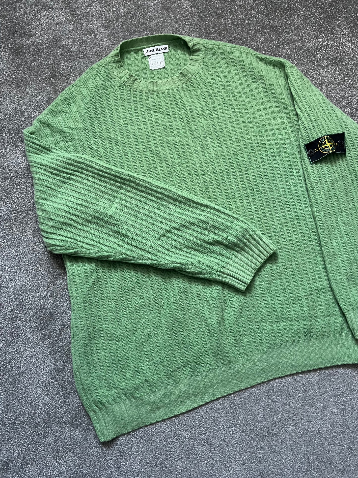 Stone Island 80s Ribbed Knitter Sweater