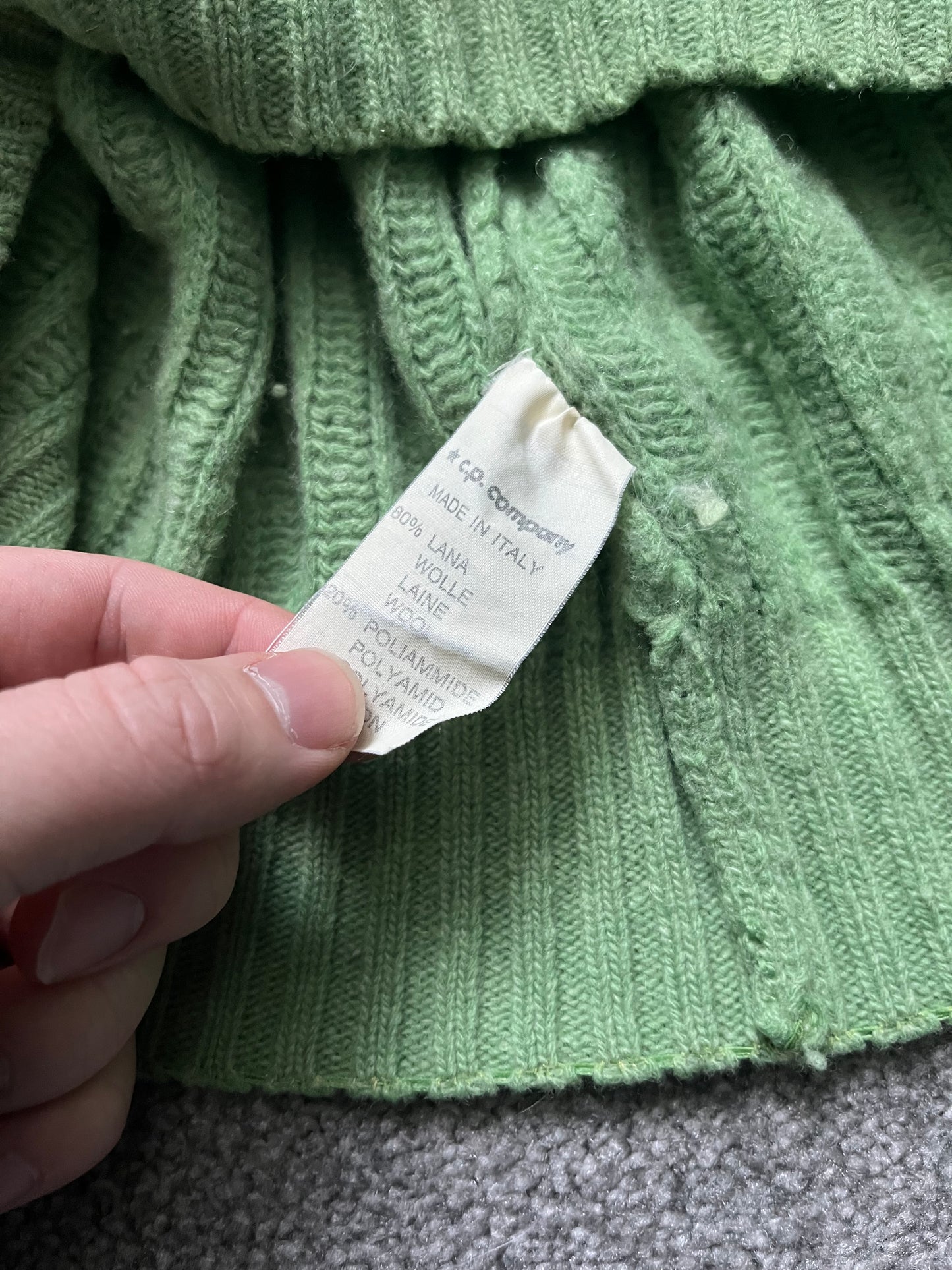Stone Island 80s Ribbed Knitter Sweater