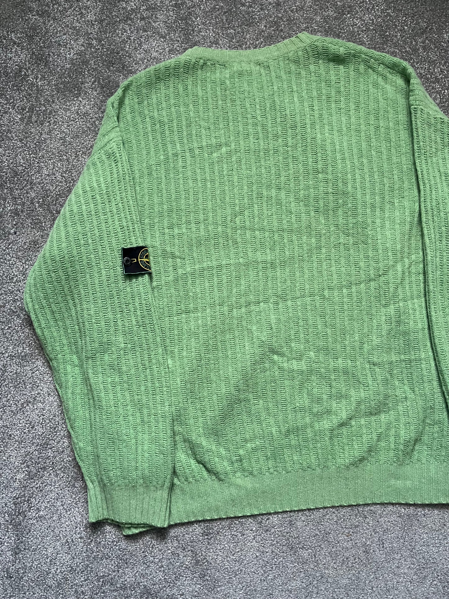 Stone Island 80s Ribbed Knitter Sweater