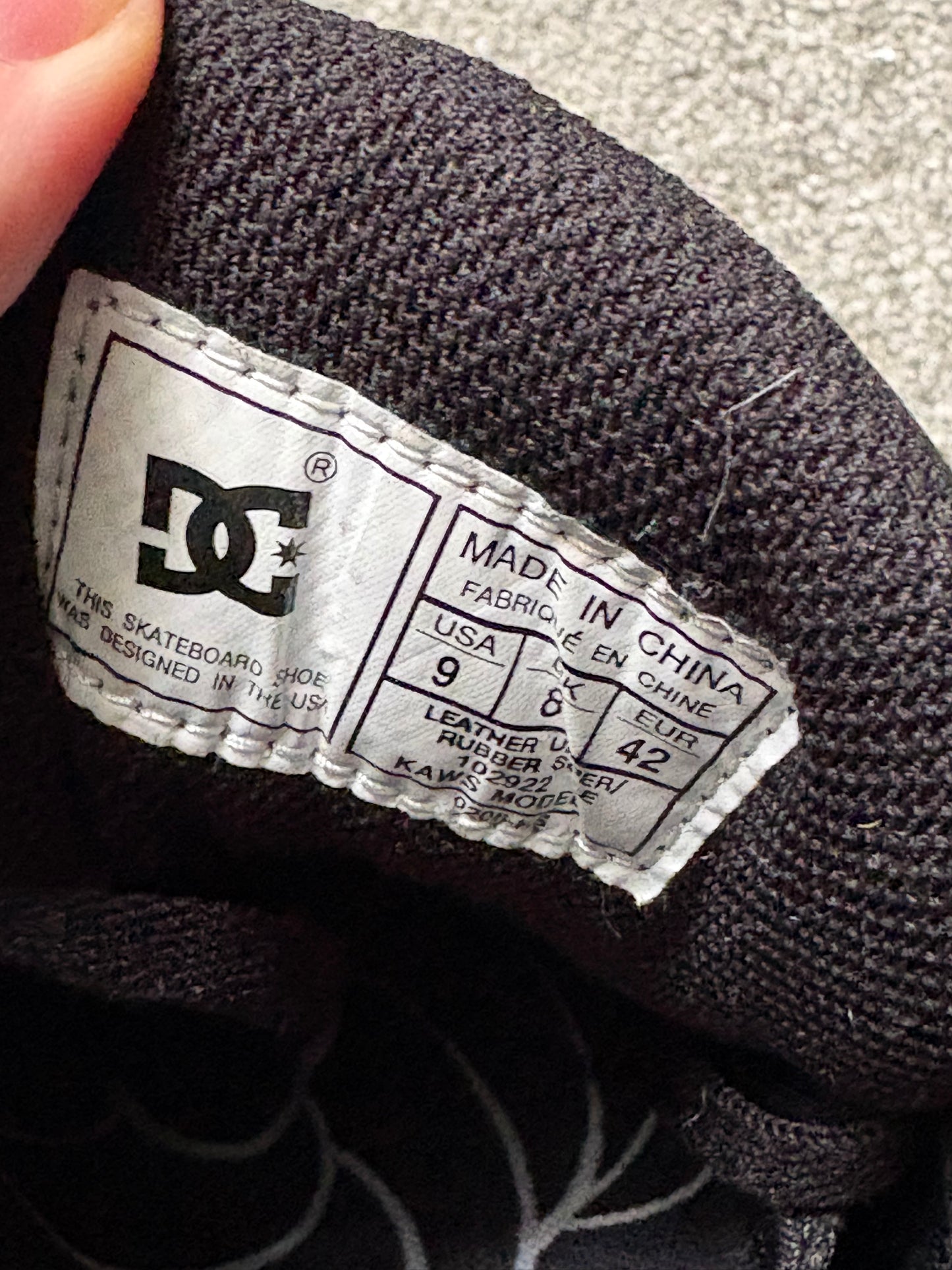 Kaws DC Chum 2002 Trainers
