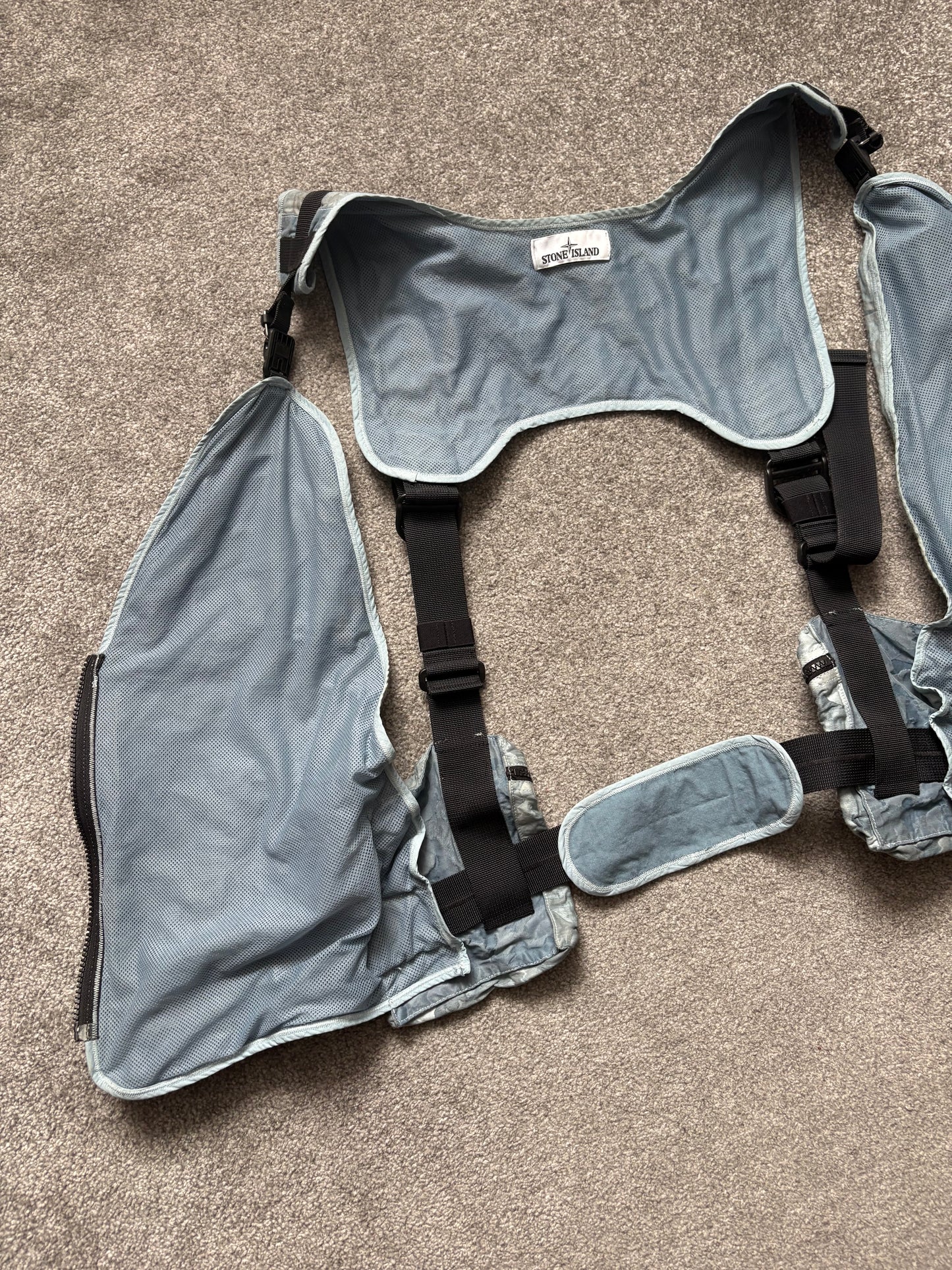 Stone Island 2020 Big Looms Tactical Camo Vest