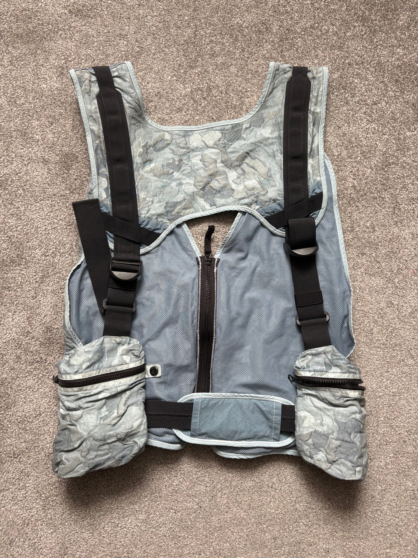 Stone Island 2020 Big Looms Tactical Camo Vest