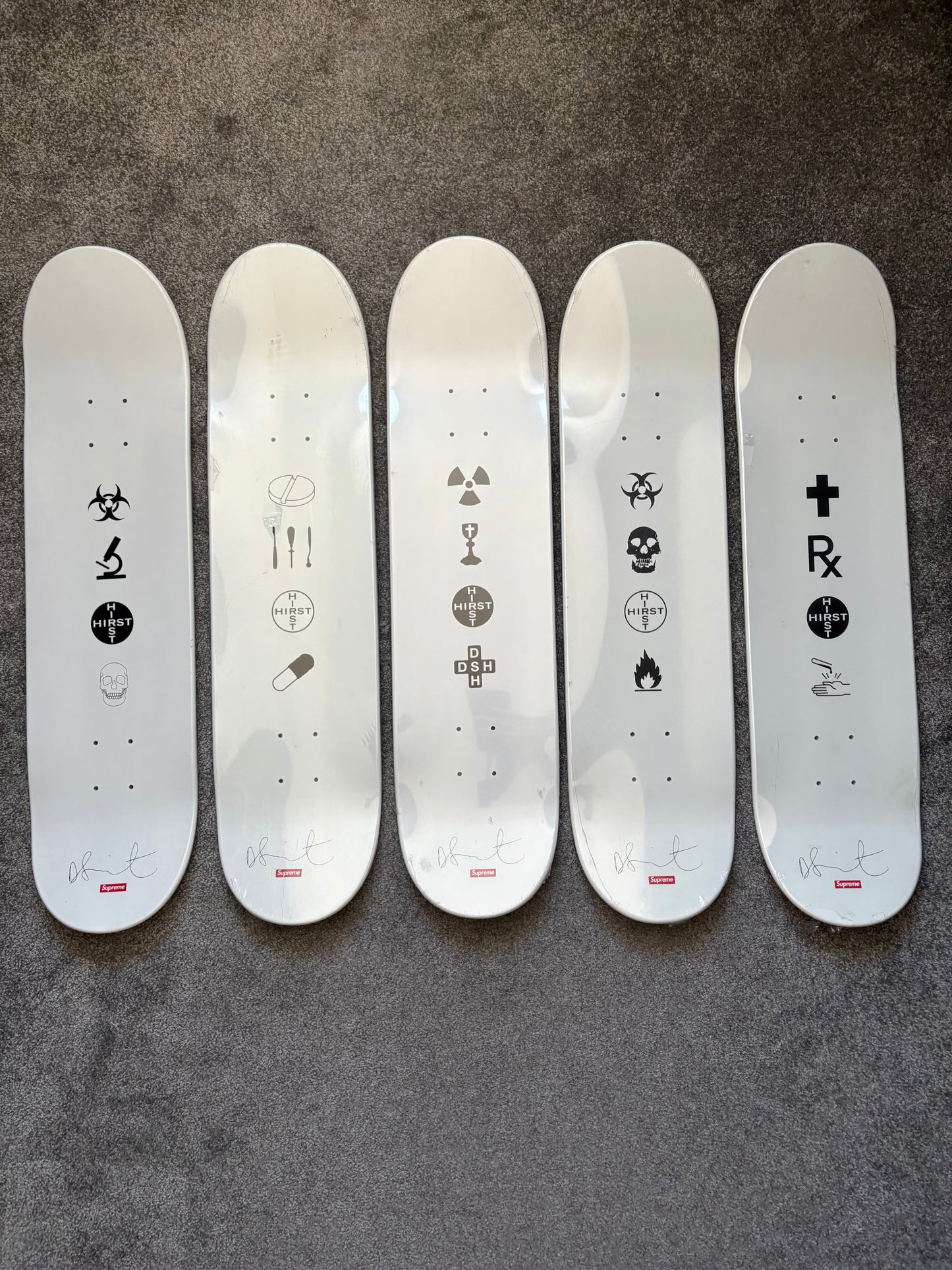 Supreme x Damien Hirst 2009 Decks (Full Set)
