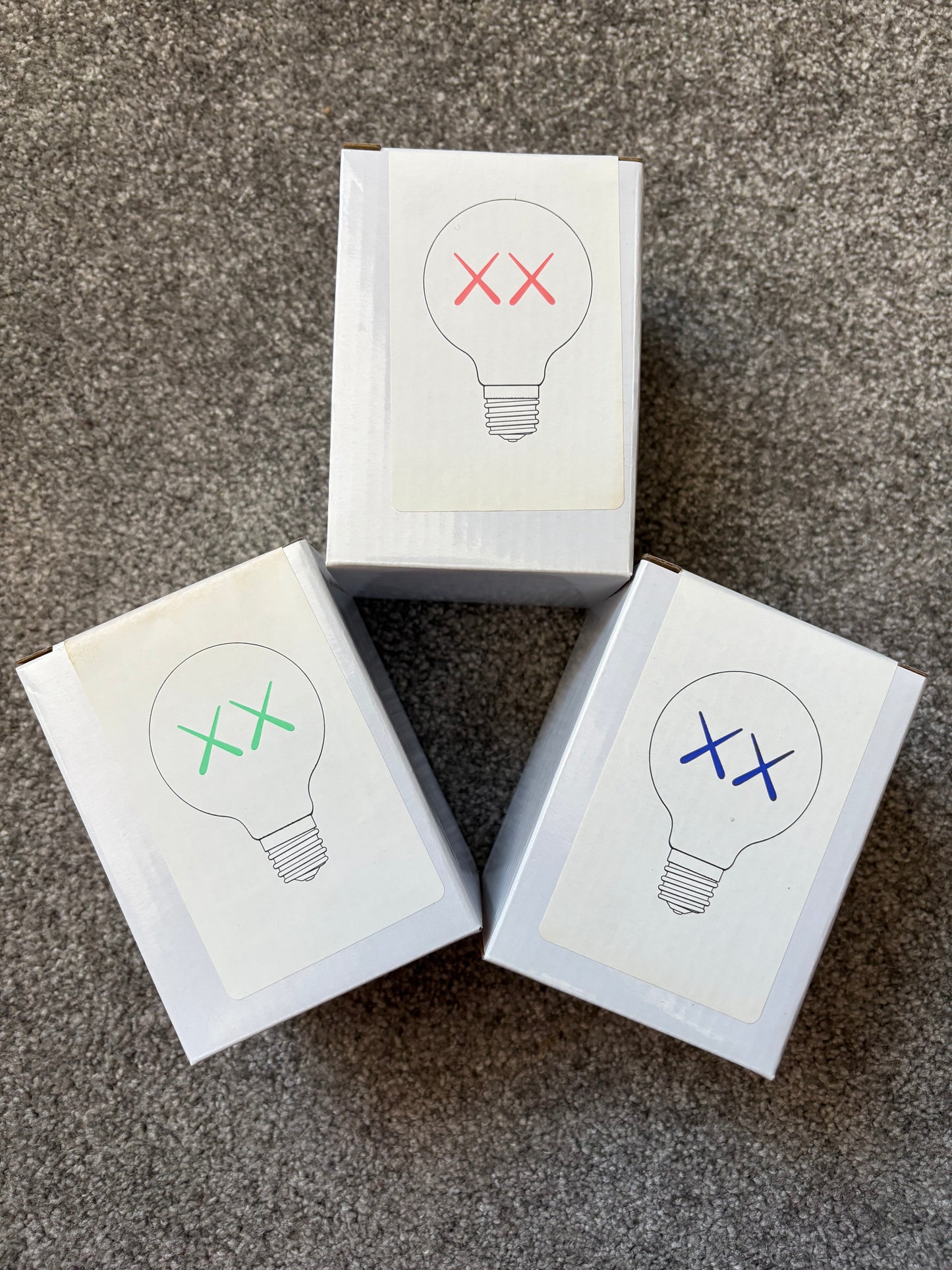 Kaws The Standard Hotel 2011 Lightbulbs (Full Set)