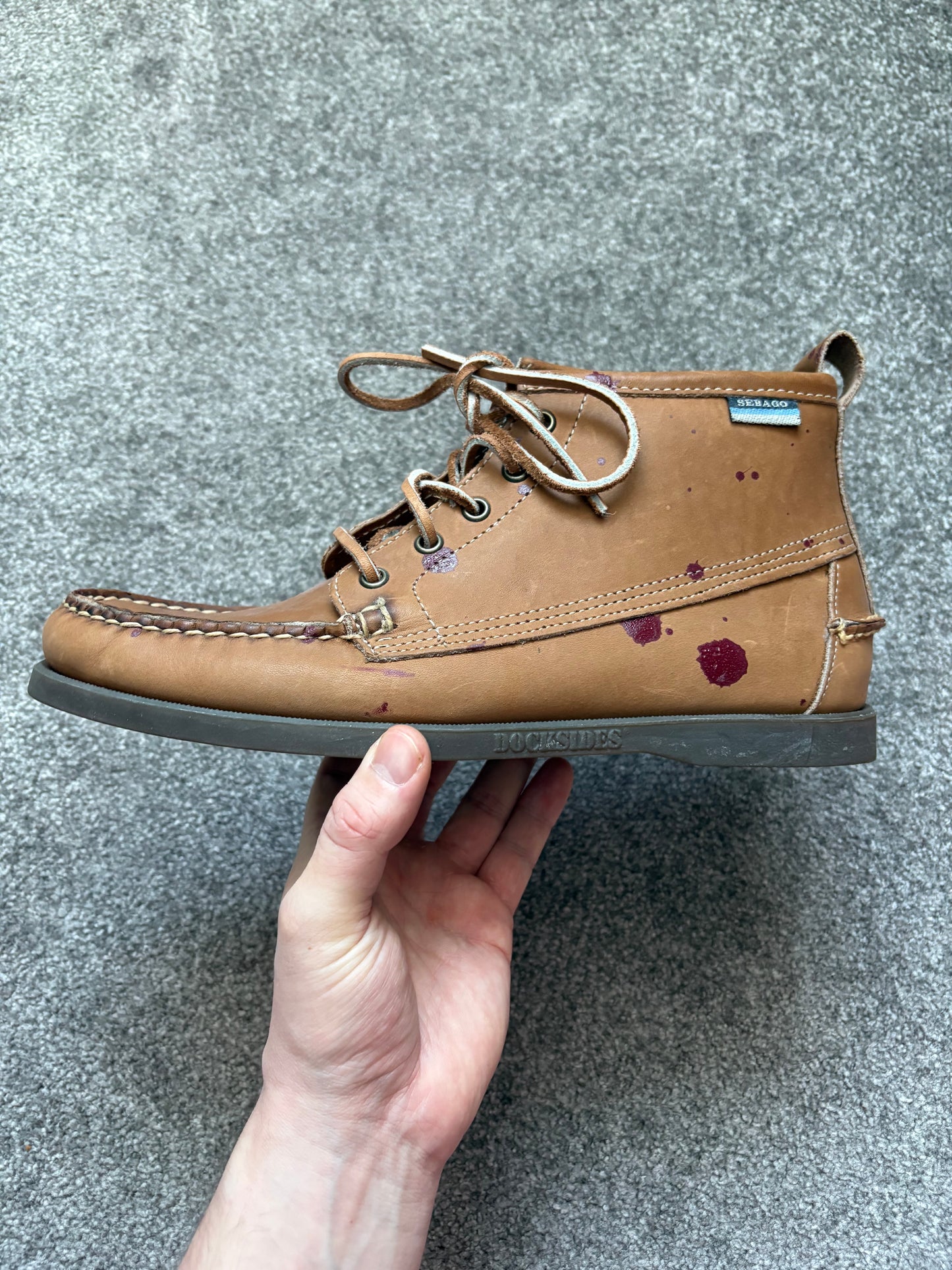 Stash x Sebago Boots