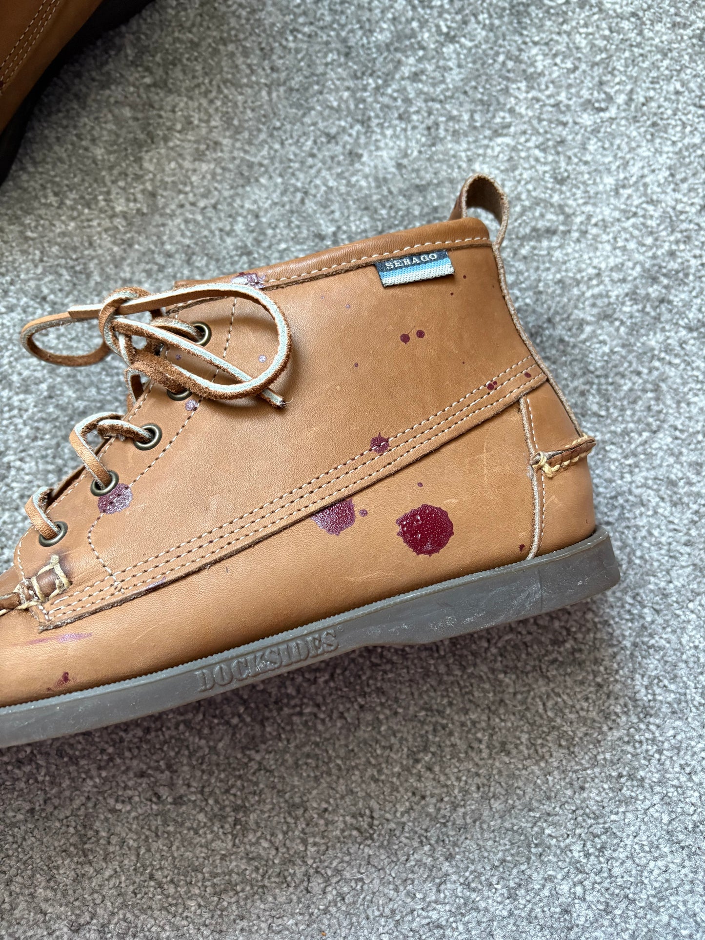 Stash x Sebago Boots