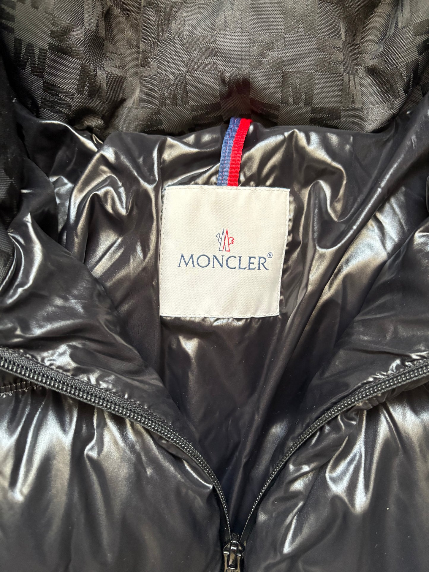 Moncler Black Orizaba Hooded Down Puffer Jacket