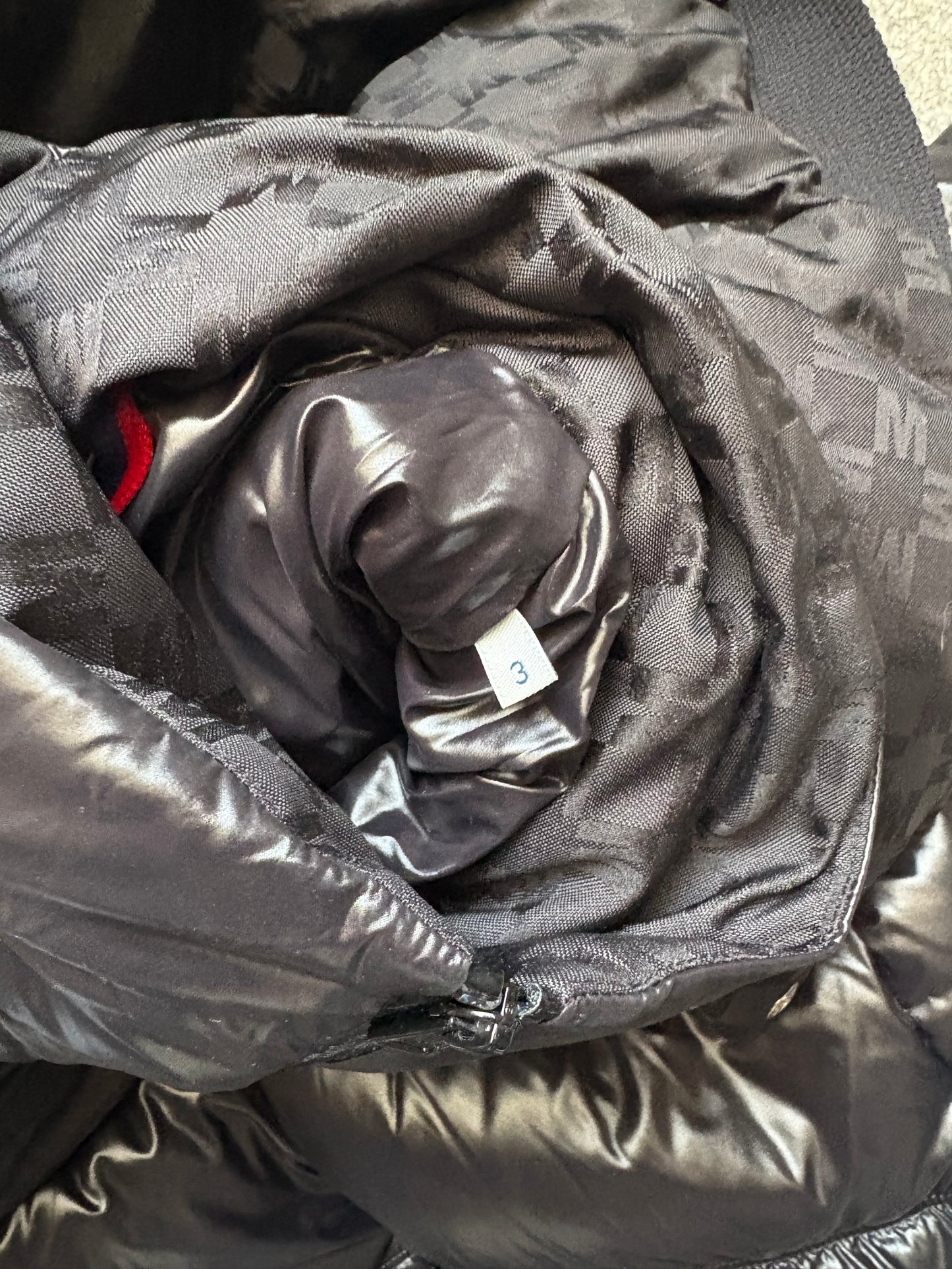 Moncler Black Orizaba Hooded Down Puffer Jacket