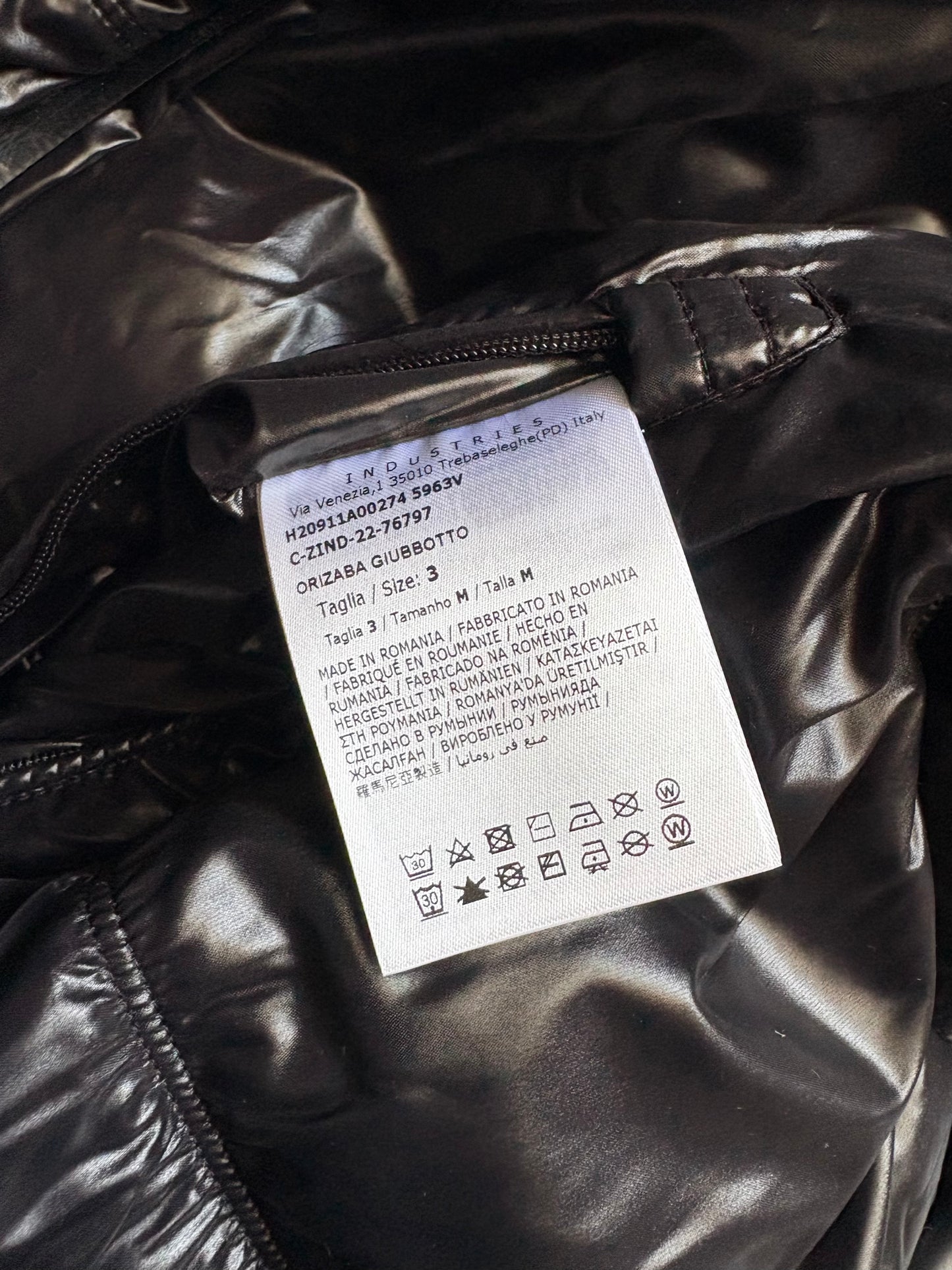 Moncler Black Orizaba Hooded Down Puffer Jacket