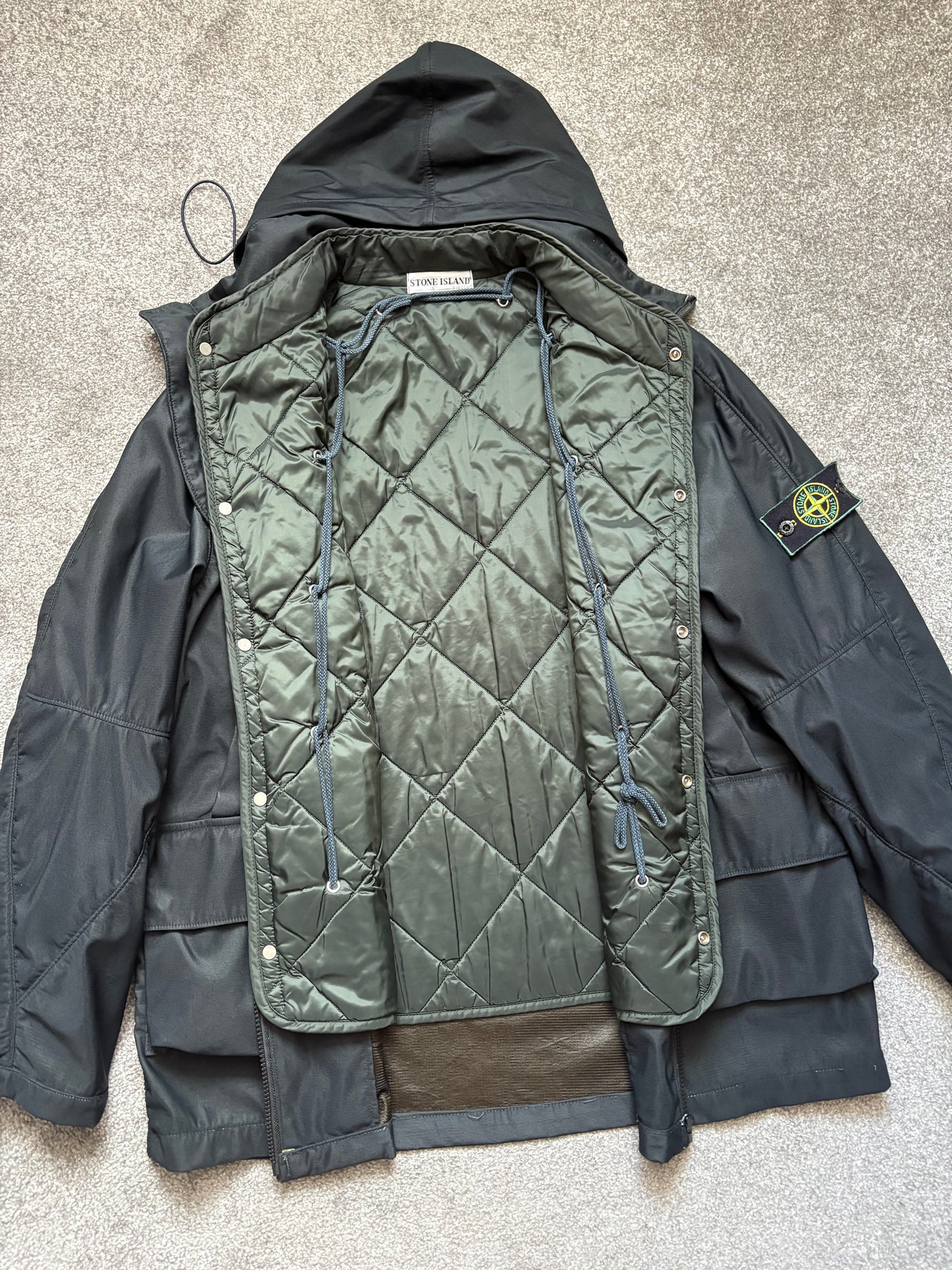 Stone Island 2000 Nylam Nylon Pocket Jacket