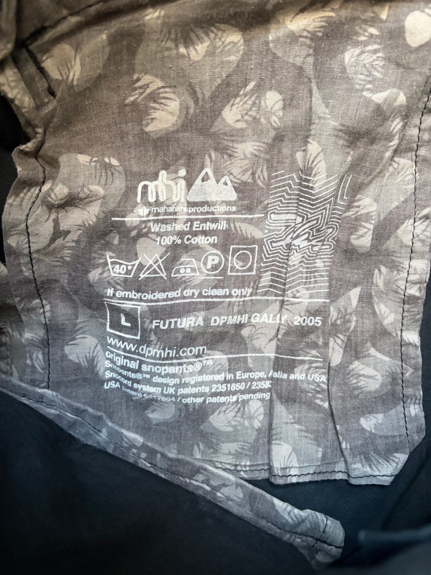 Maharishi Futura 2005 Pointman Snopants