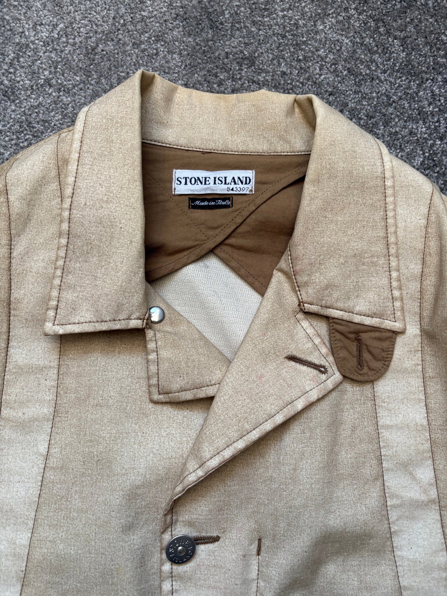 Stone Island 2002 Beige Jacket