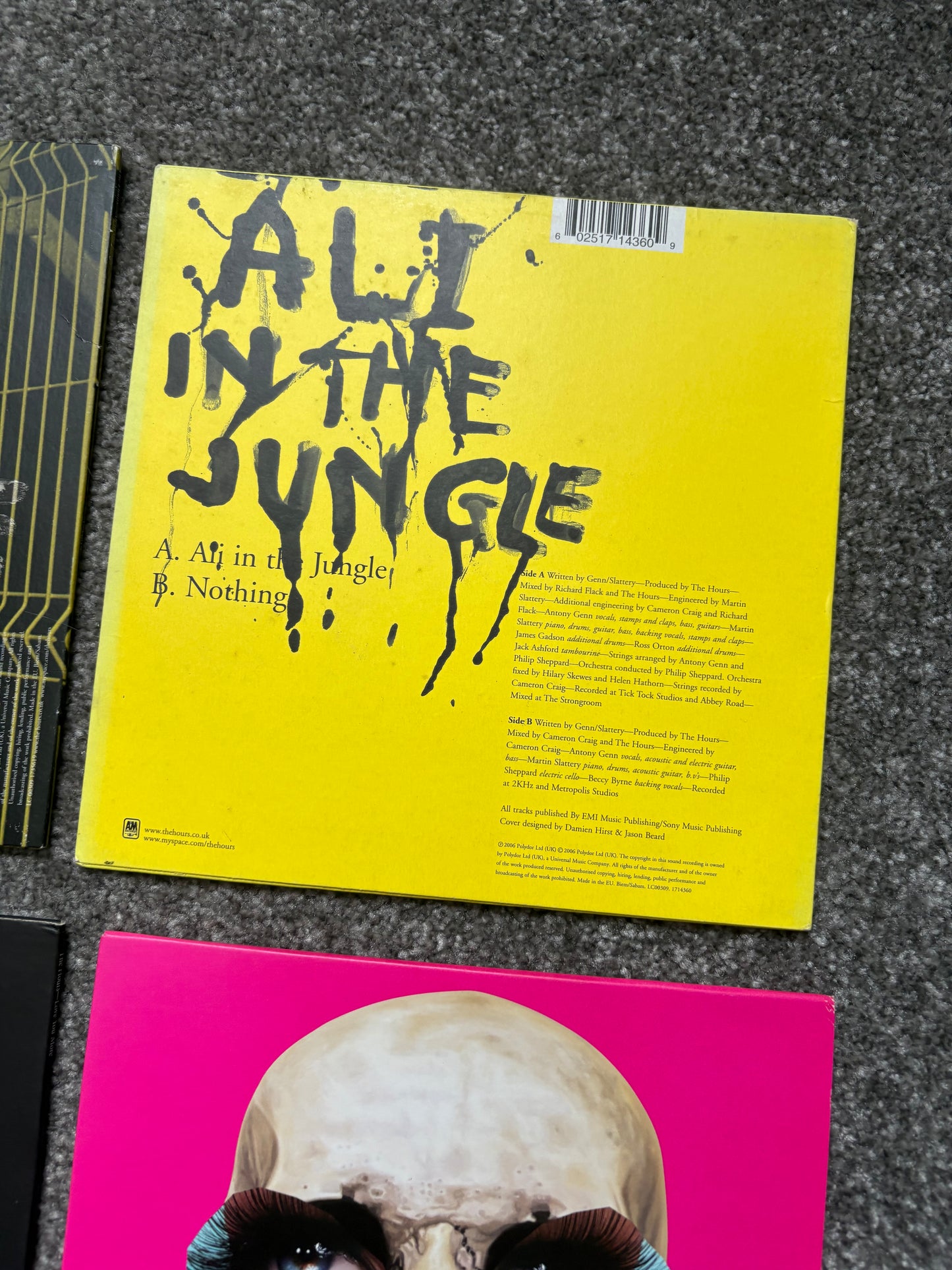4 x Damien Hirst Signed The Hours 2007 Vinyls