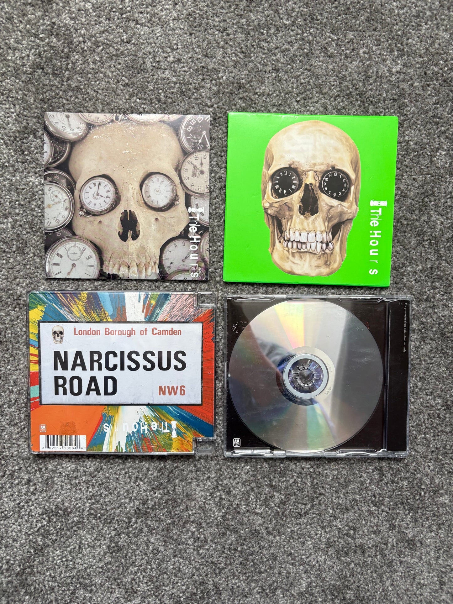 4 x Damien Hirst Signed The Hours 2007 CDs